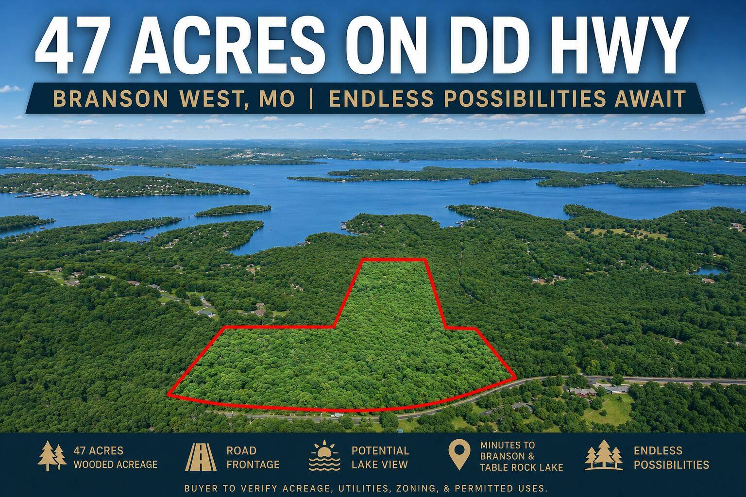 Tbd Hwy Dd, Branson West, MO 65737