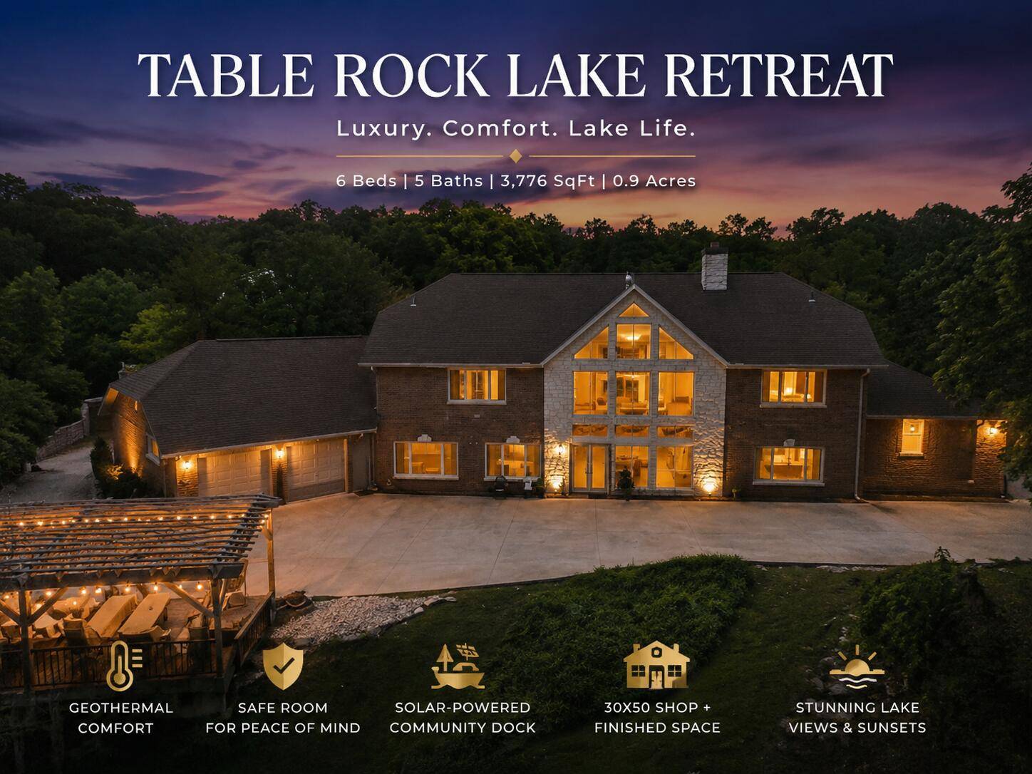 2337 Pokeberry LN, Lampe, MO 65681