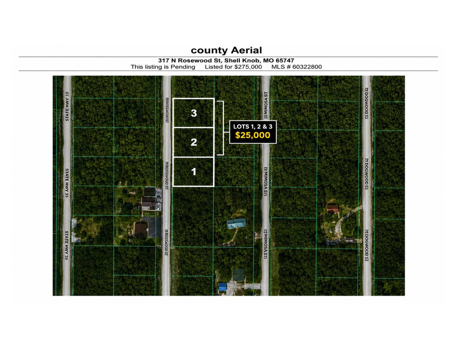 47,49,51 N Heatherwood ST #Lots 47,49,51, Shell Knob, MO 65747