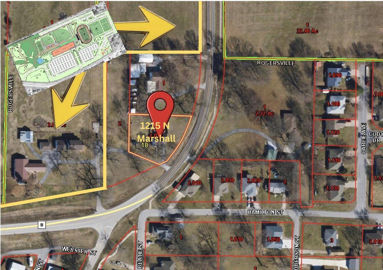 1215 N Marshall ST, Rogersville, MO 65742