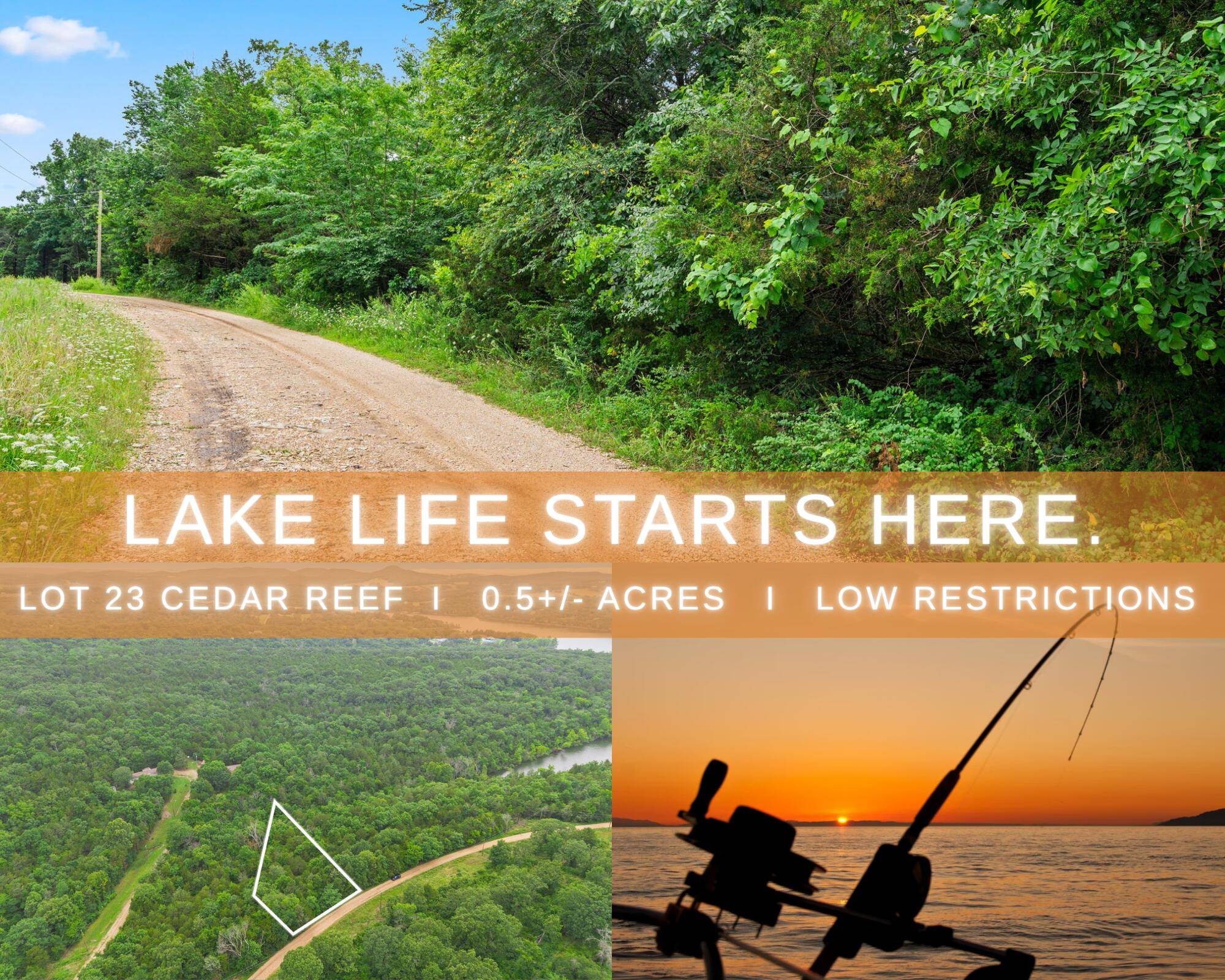 Lot 23 Cedar Reef, Lampe, MO 65681