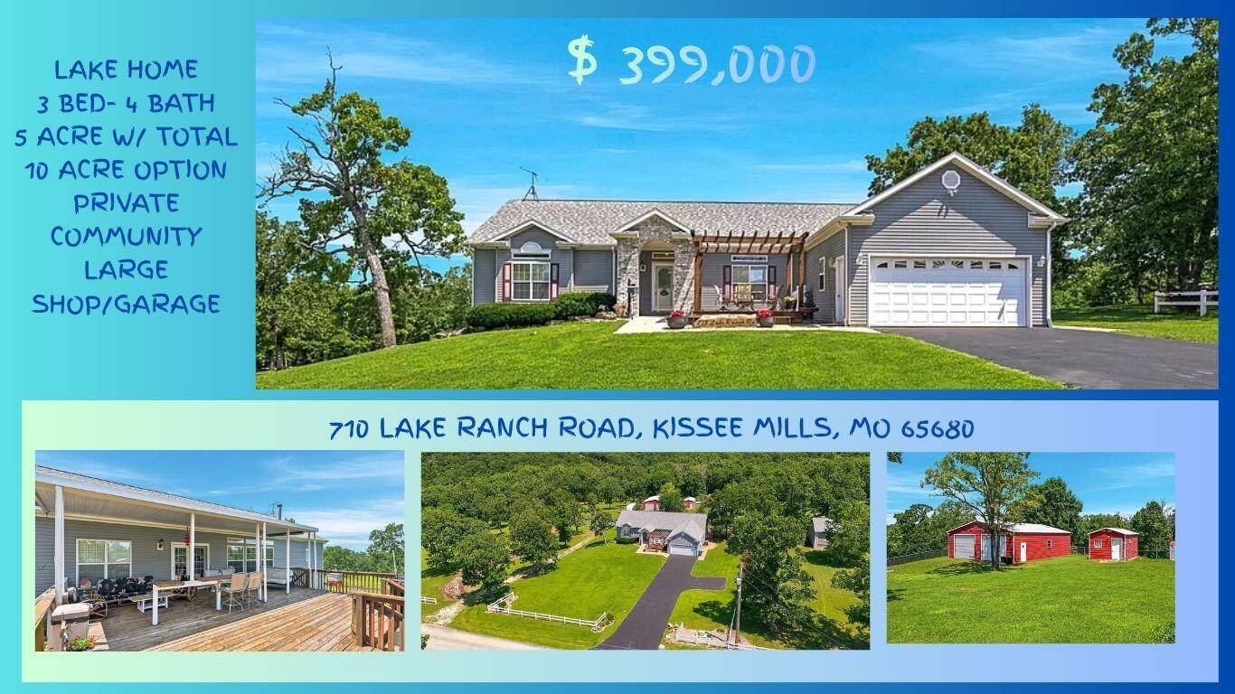 710 Lake Ranch RD, Kissee Mills, MO 65680