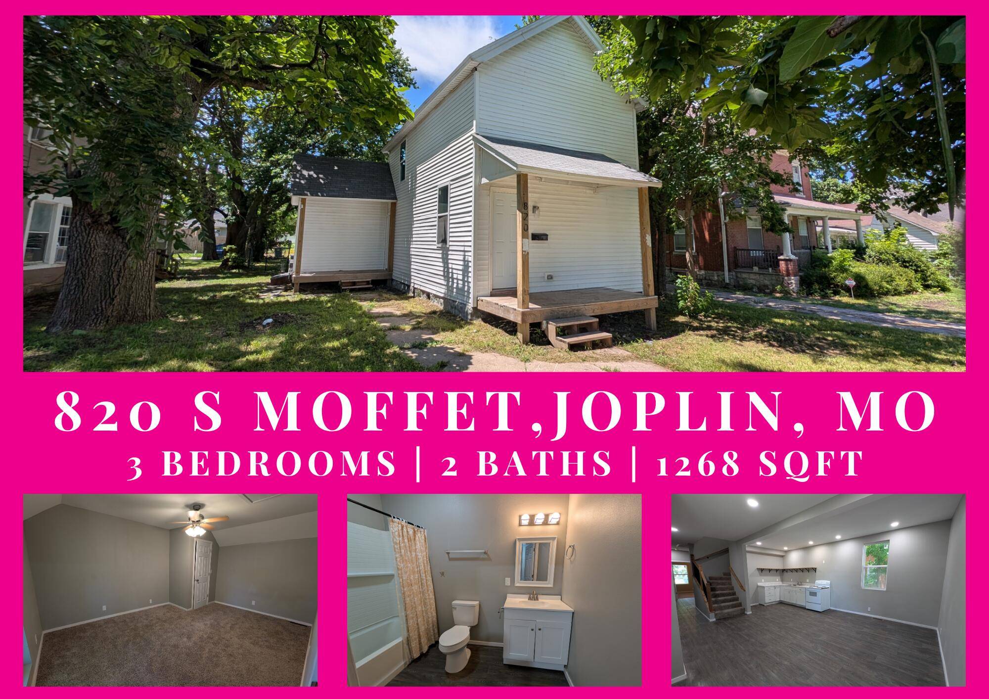 820 S Moffet AVE, Joplin, MO 64801
