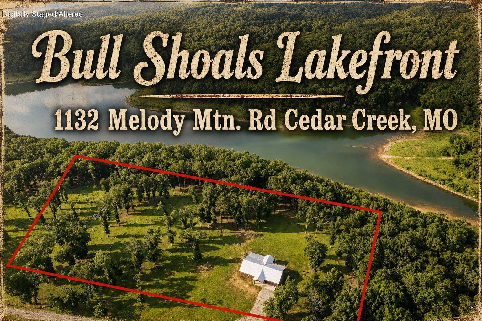 1132 Melody Mountain RD, Cedar Creek, MO 65627