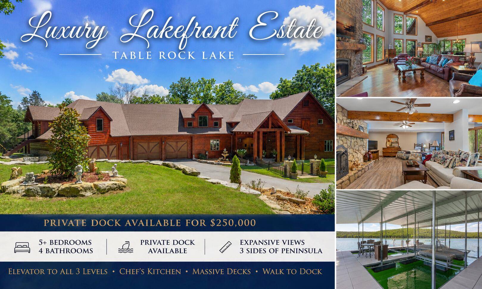 1517 Lake Bluff DR, Branson West, MO 65737
