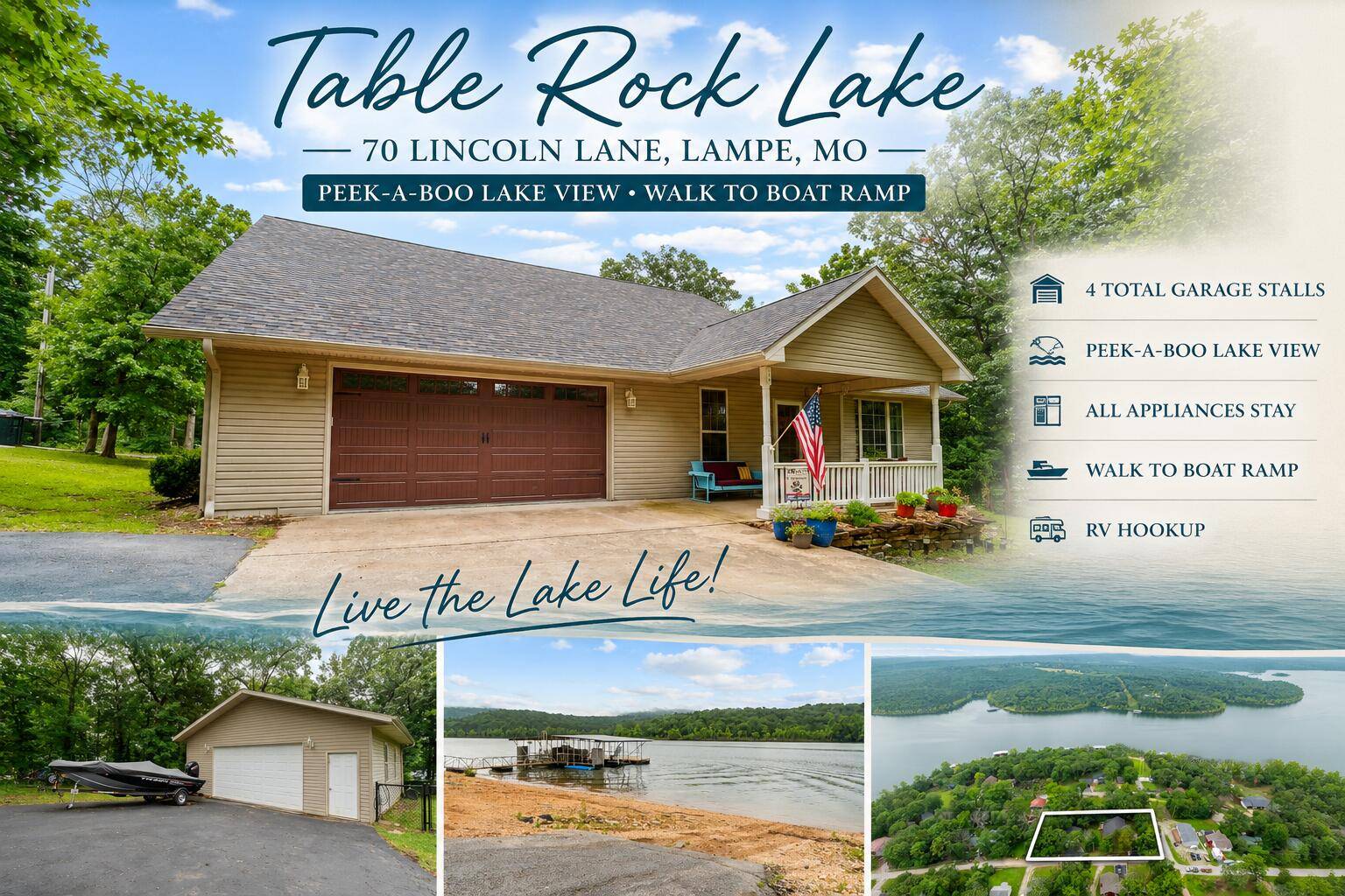 70 Lincoln LN, Lampe, MO 65681