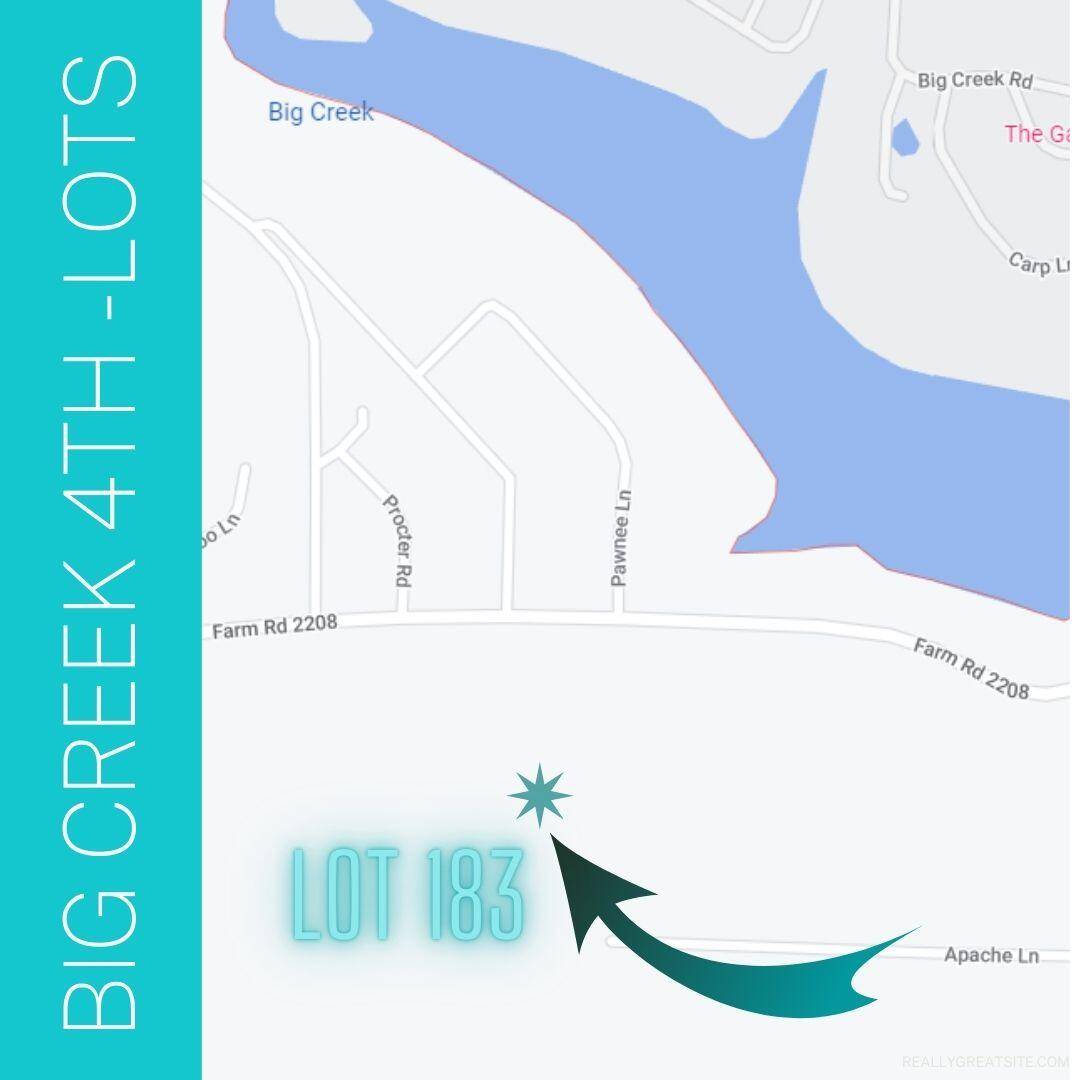 Lot 183- Big Creek, Shell Knob, MO 65747