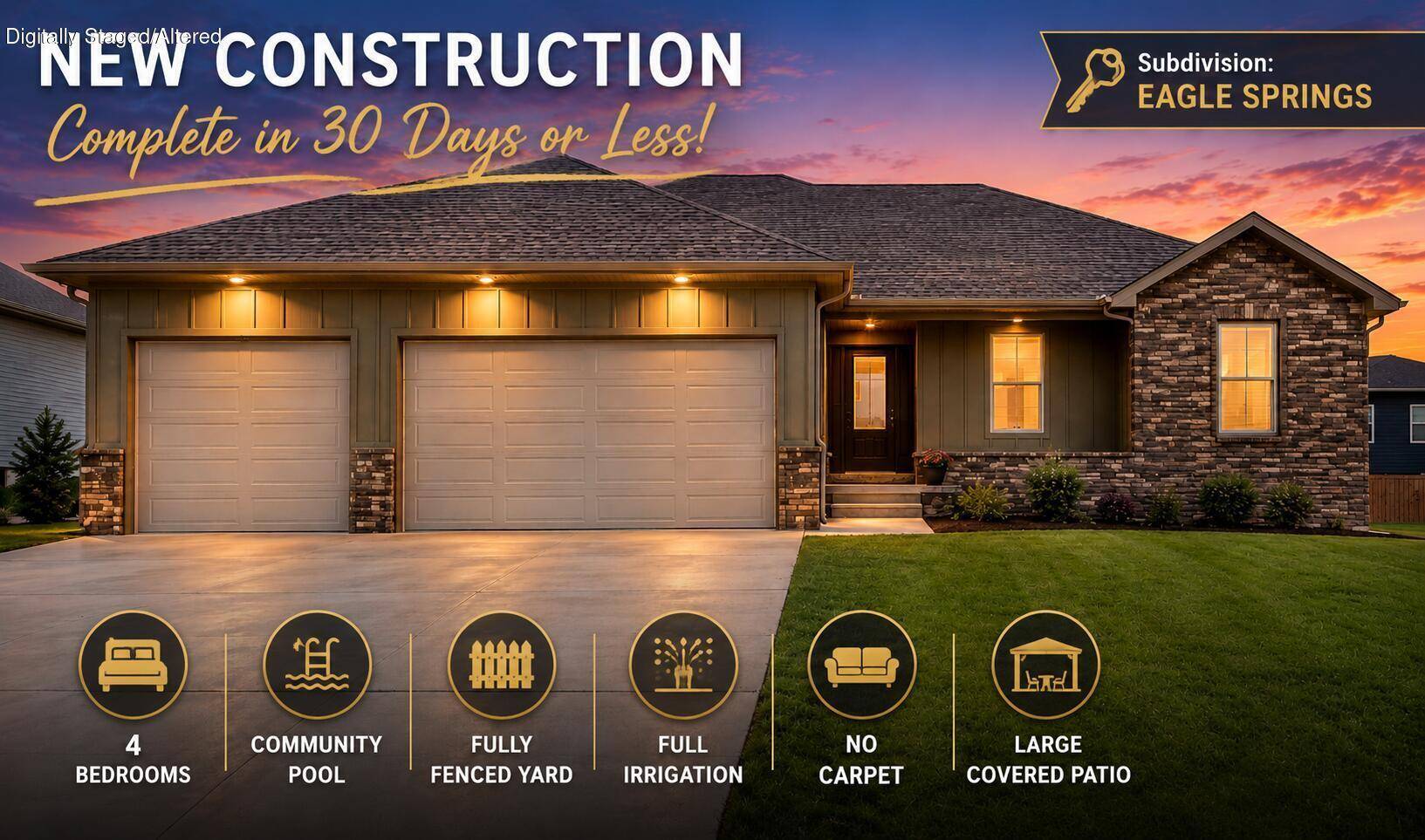2608 W Pigeon DR, Ozark, MO 65721