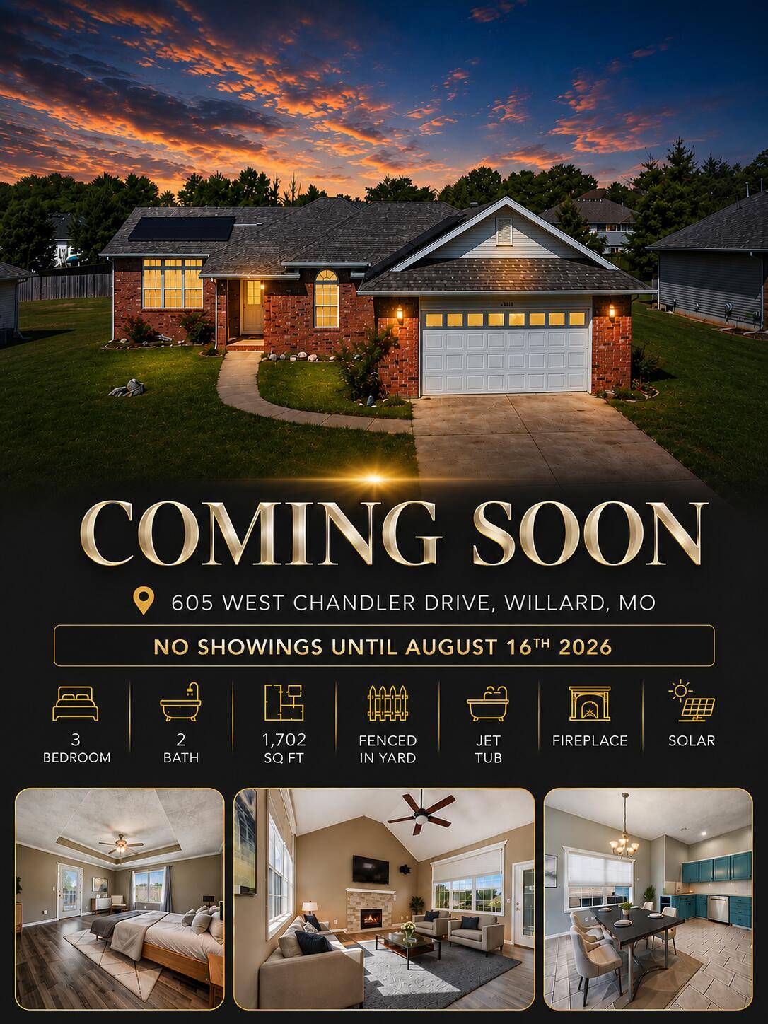 605 W Chandler DR, Willard, MO 65781