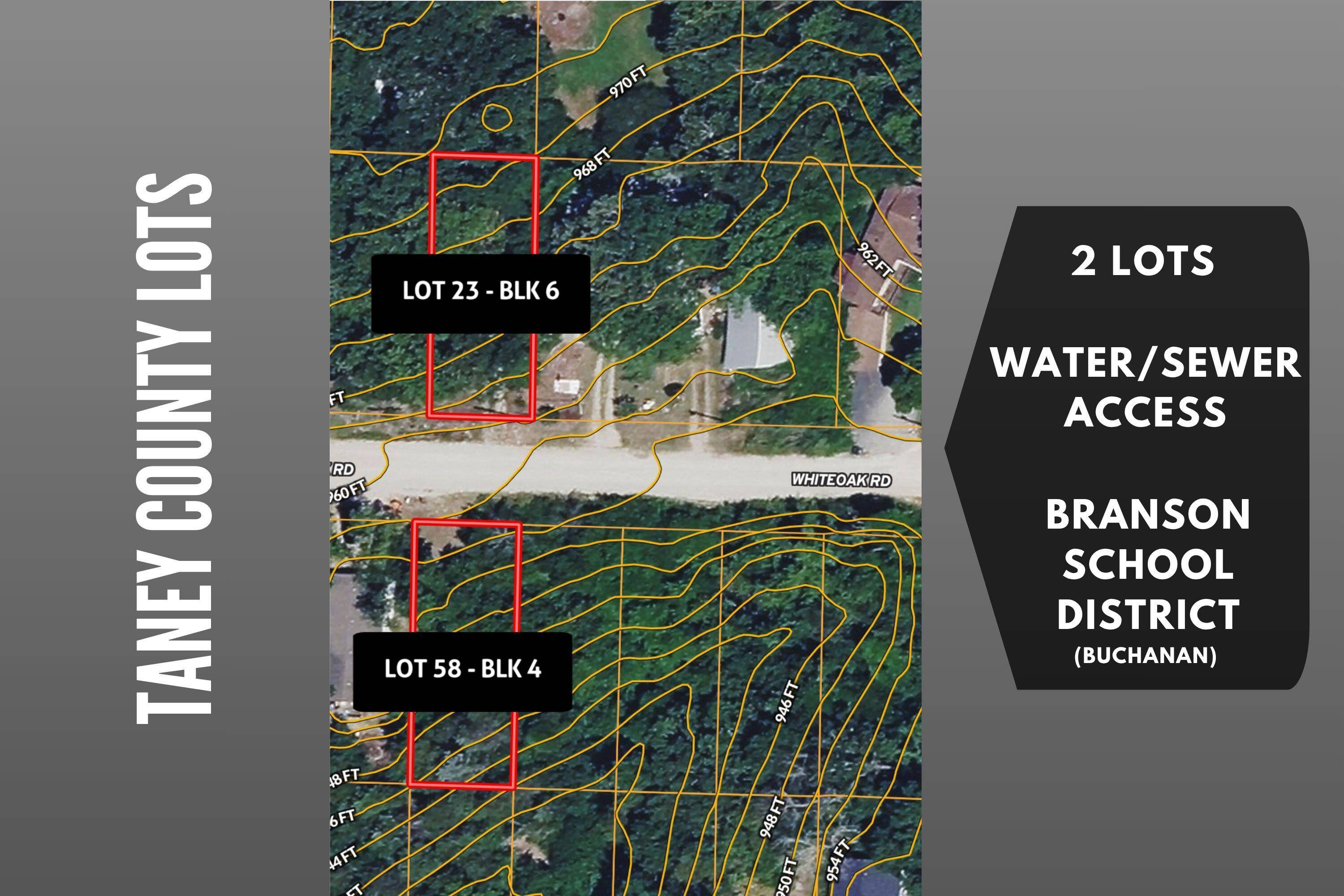 000 White Oak RD #Lot 23 & 58, Merriam Woods, MO 65740