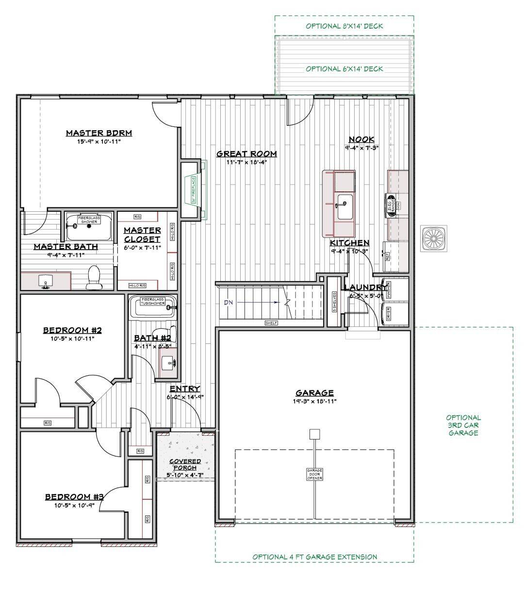 793 W Acorn Glen ST, Nixa, MO 65714