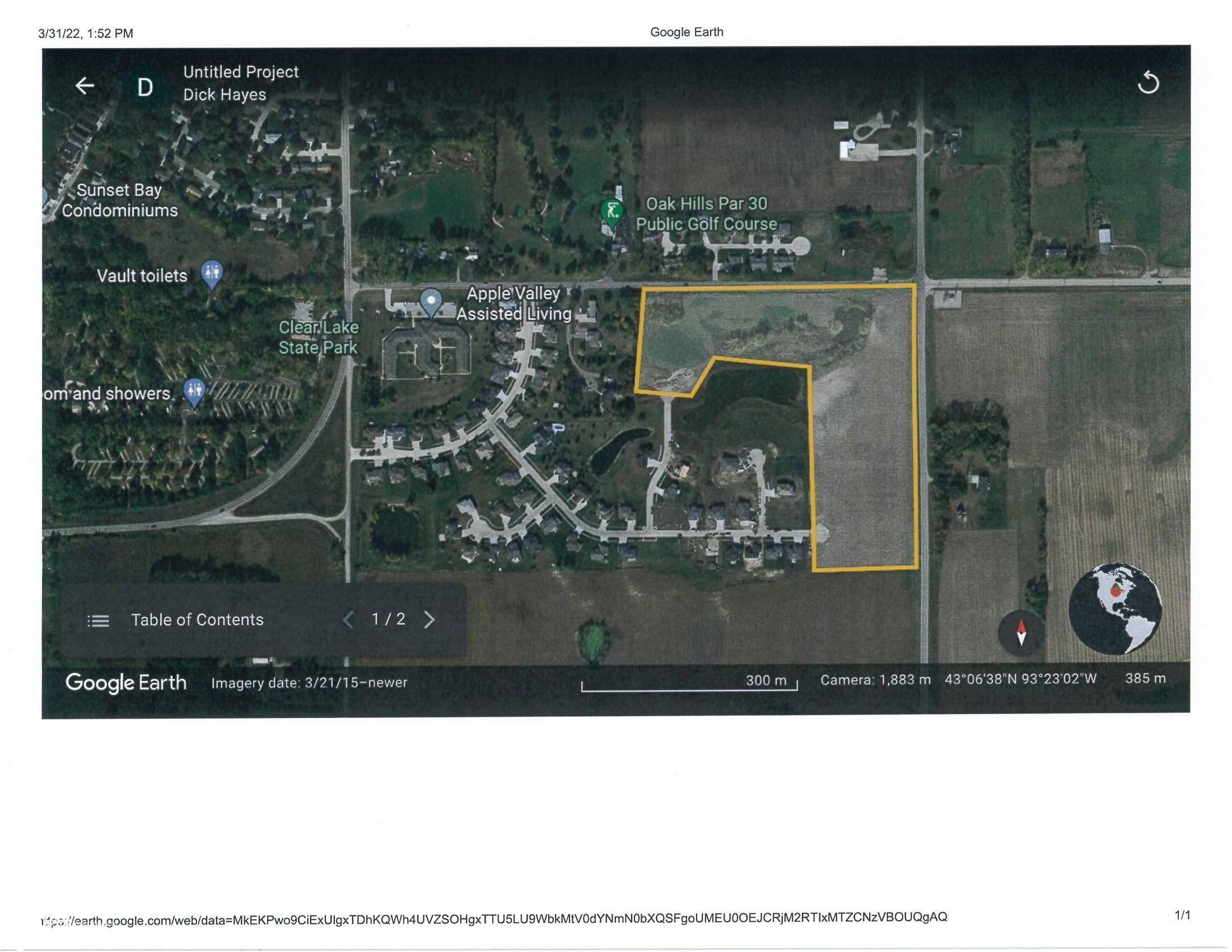 S 27th Ave & South 8th St, Clear Lake, IA 50428