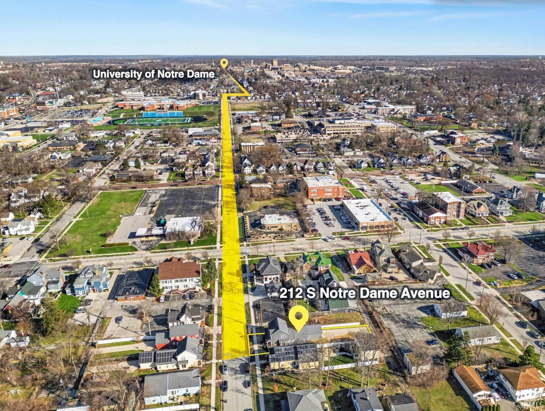 212 S Notre Dame AVE, South Bend, IN 46617-3006