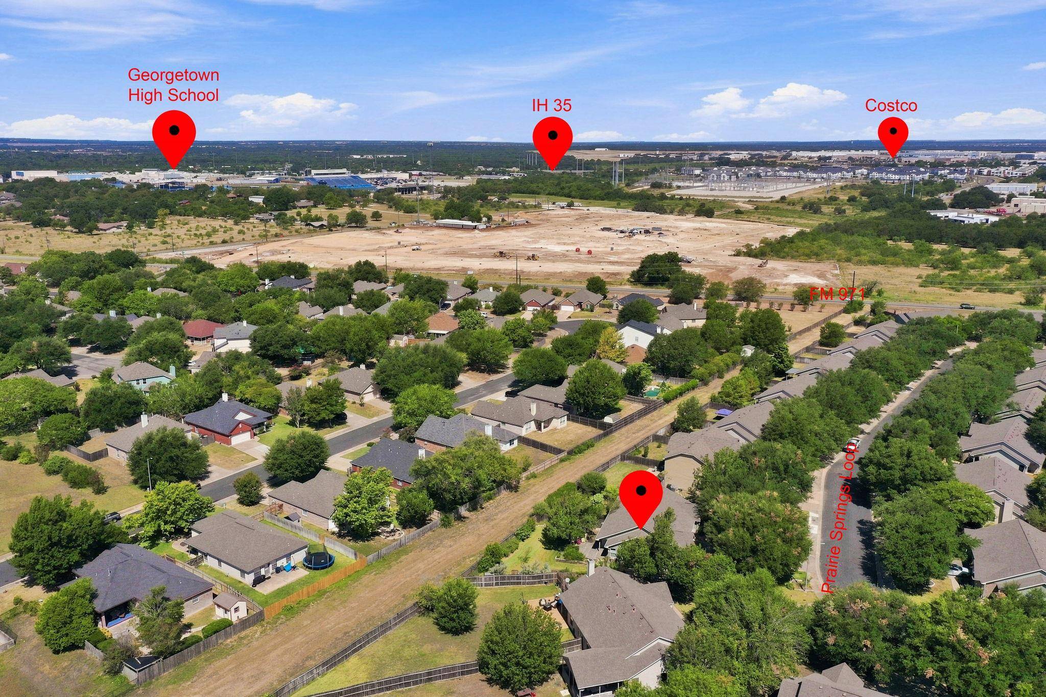 196 Prairie Springs LOOP, Georgetown, TX 78626