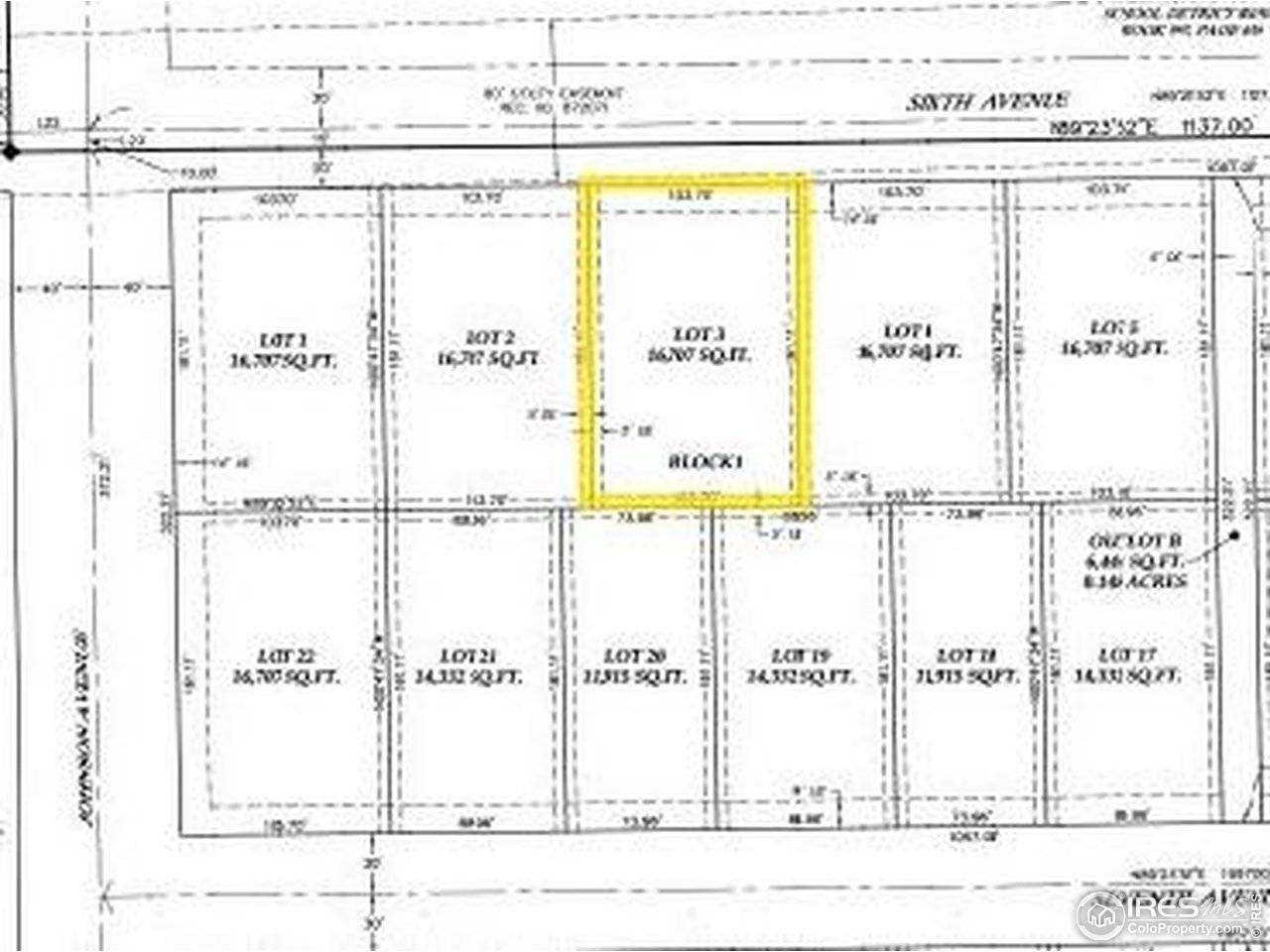 0 Sixth #Lot 3, Wiggins, CO 80654