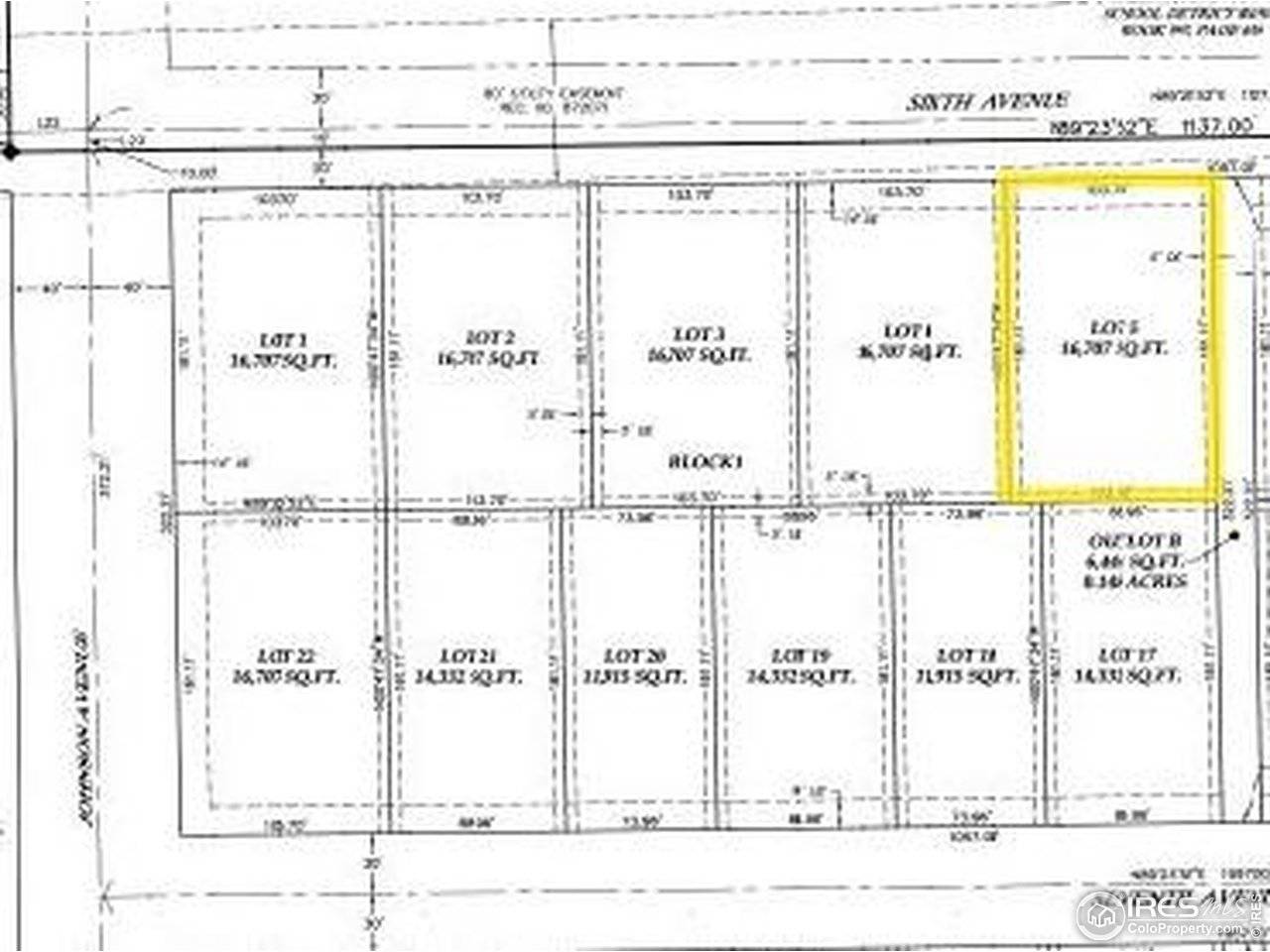 0 Sixth #Lot 5, Wiggins, CO 80654