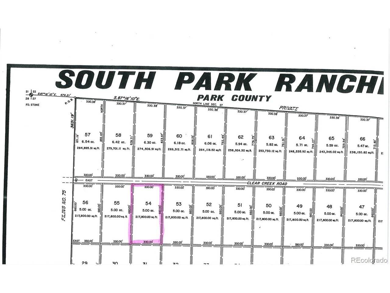 1294 Clear Creek, Hartsel, CO 80449