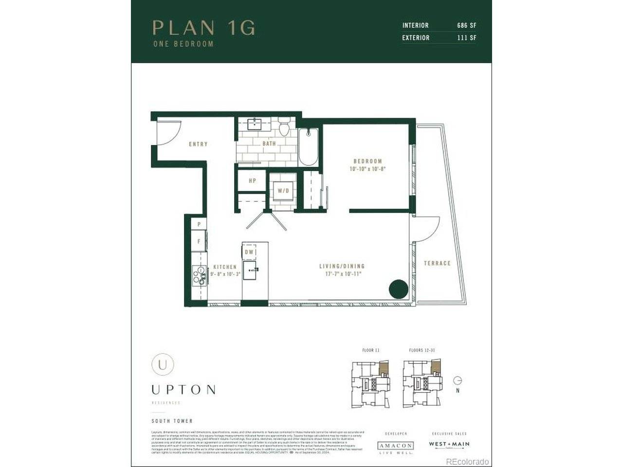 525 18th #1109, Denver, CO 80202