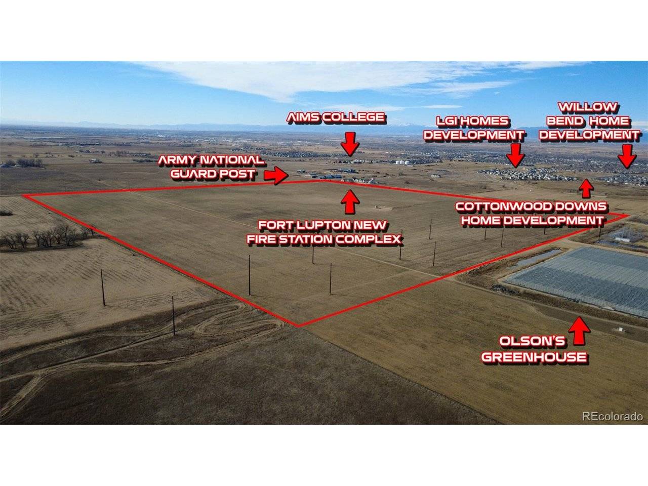 160 Acres 9th St and HWY 31, Fort Lupton, CO 80621