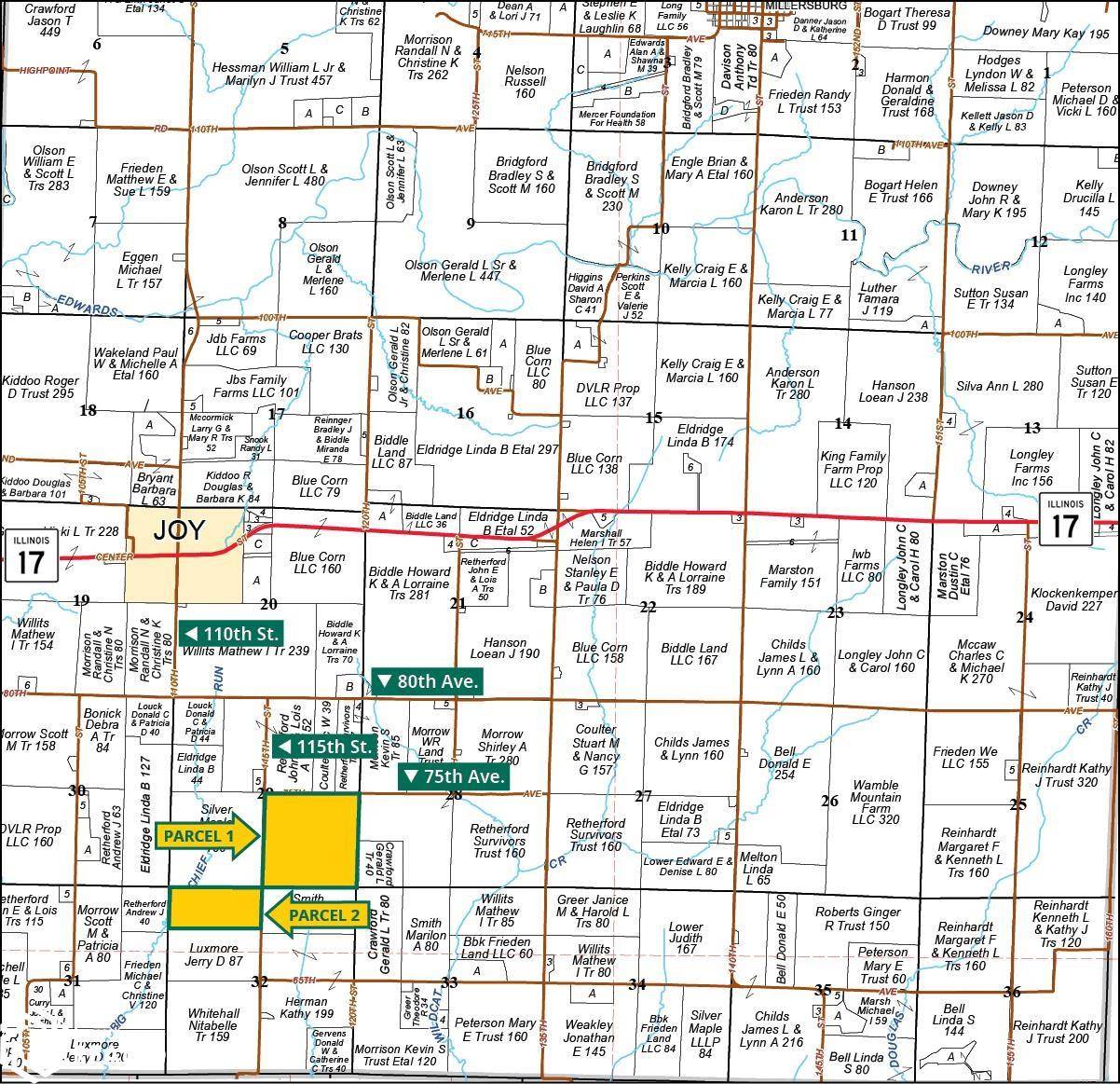 Joy ST, Joy, IL 61260