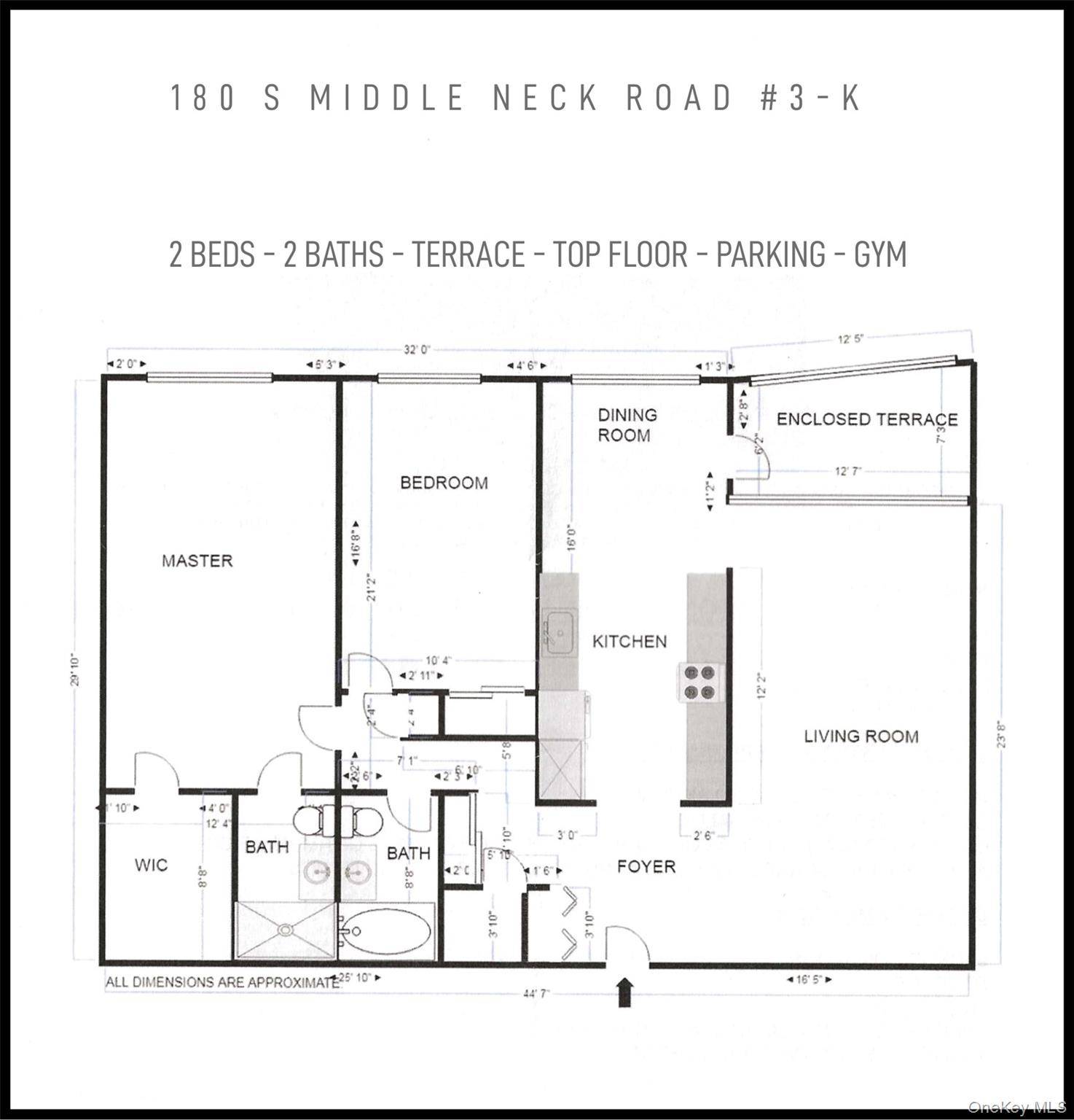 180 S MIDDLE NECK RD #3-K, Great Neck, NY 11021