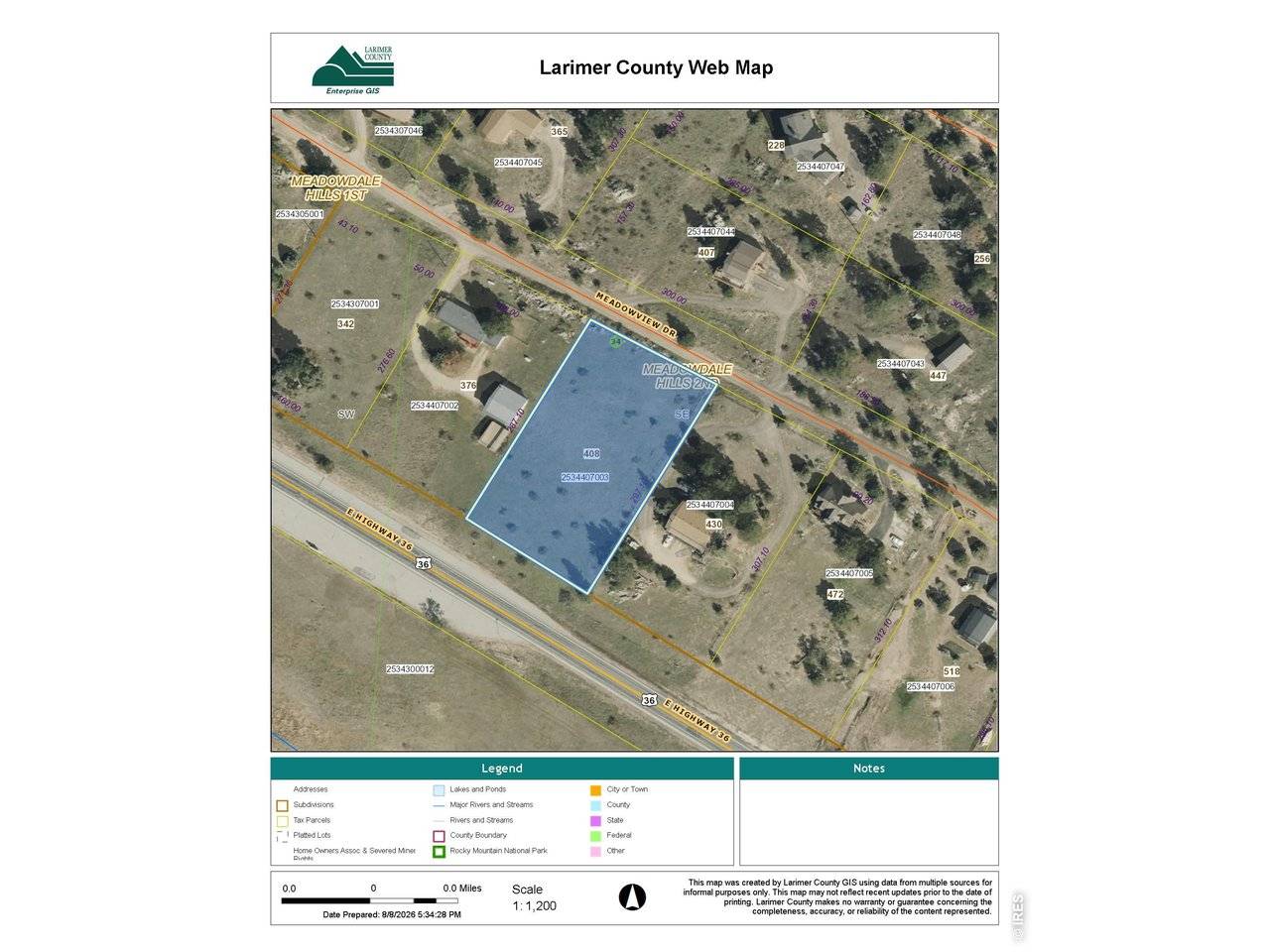 408 Meadowview, Estes Park, CO 80517