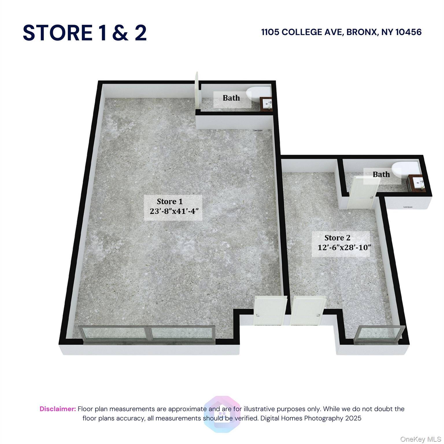 1105 College AVE #Stores  1 - 2, Bronx, NY 10456