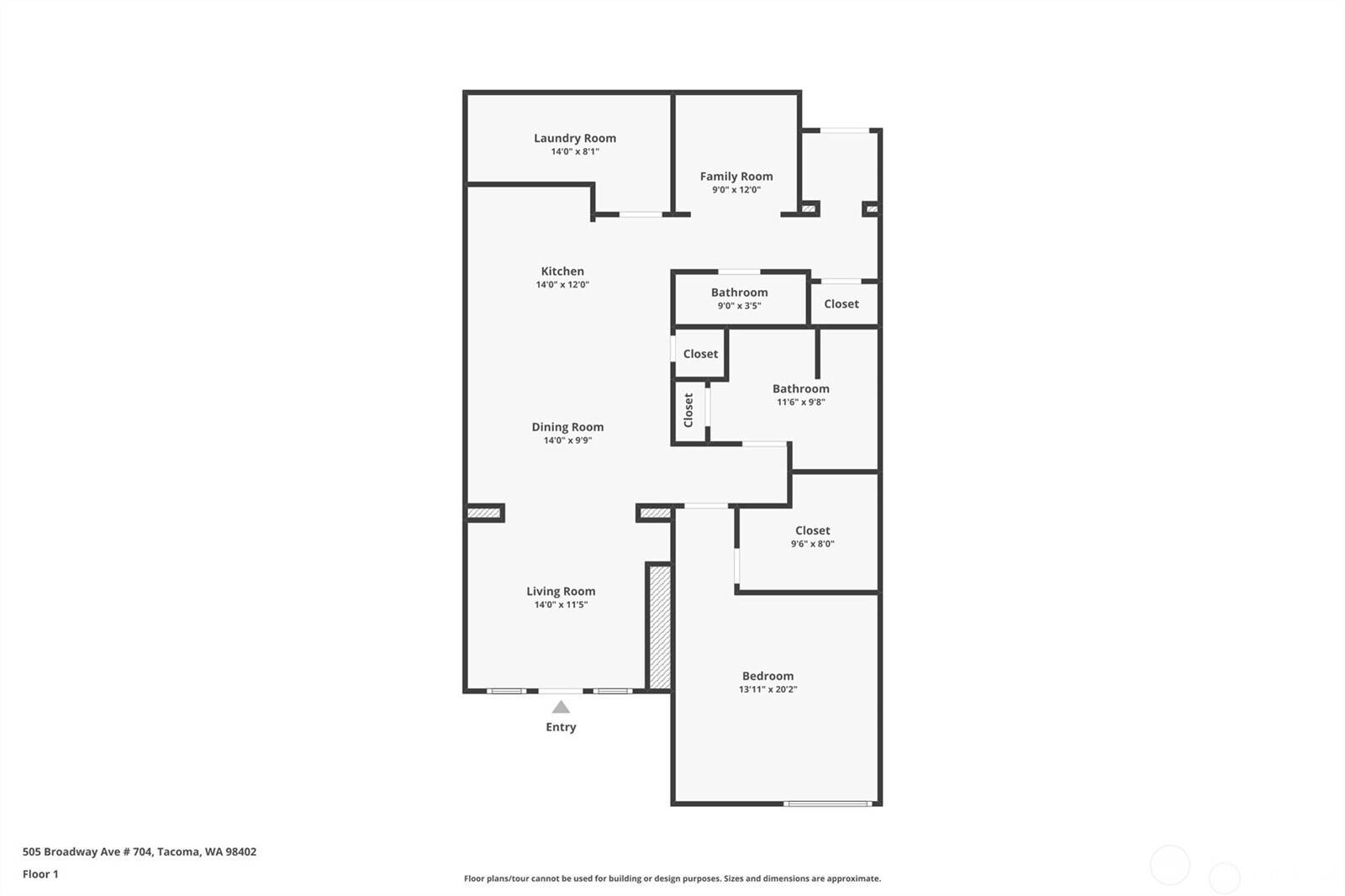 505 Broadway #704, Tacoma, WA 98402