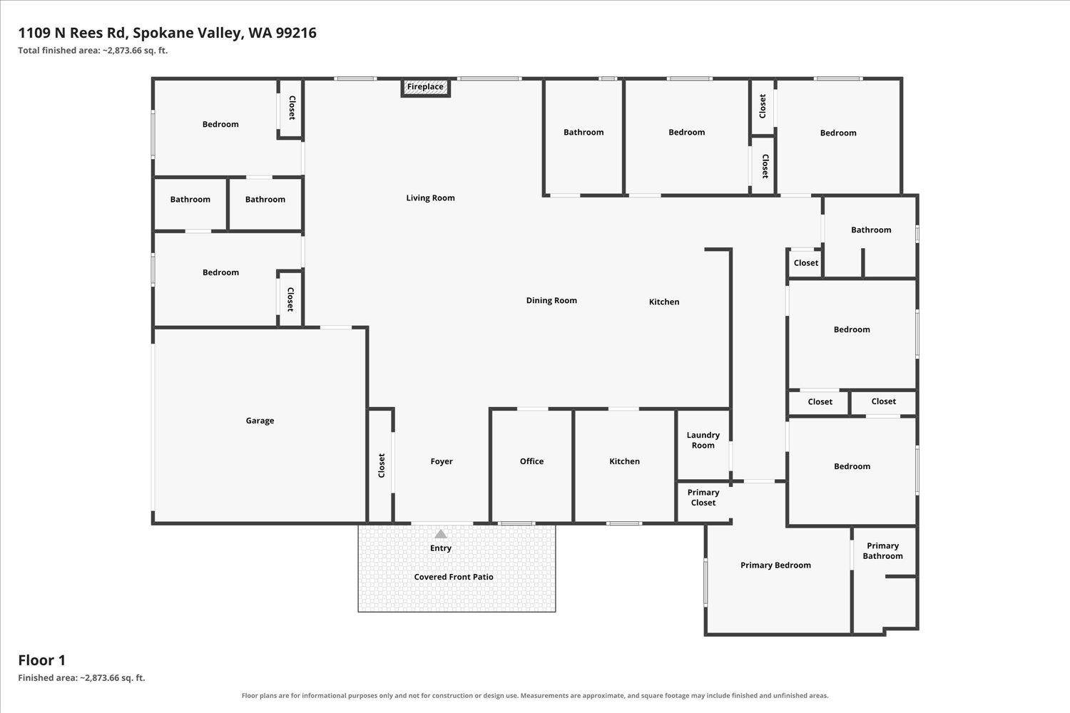 1109 N Rees Ln Ln, Spokane Valley, WA 99216