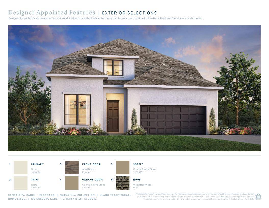 128 Ensberg LN, Liberty Hill, TX 78642
