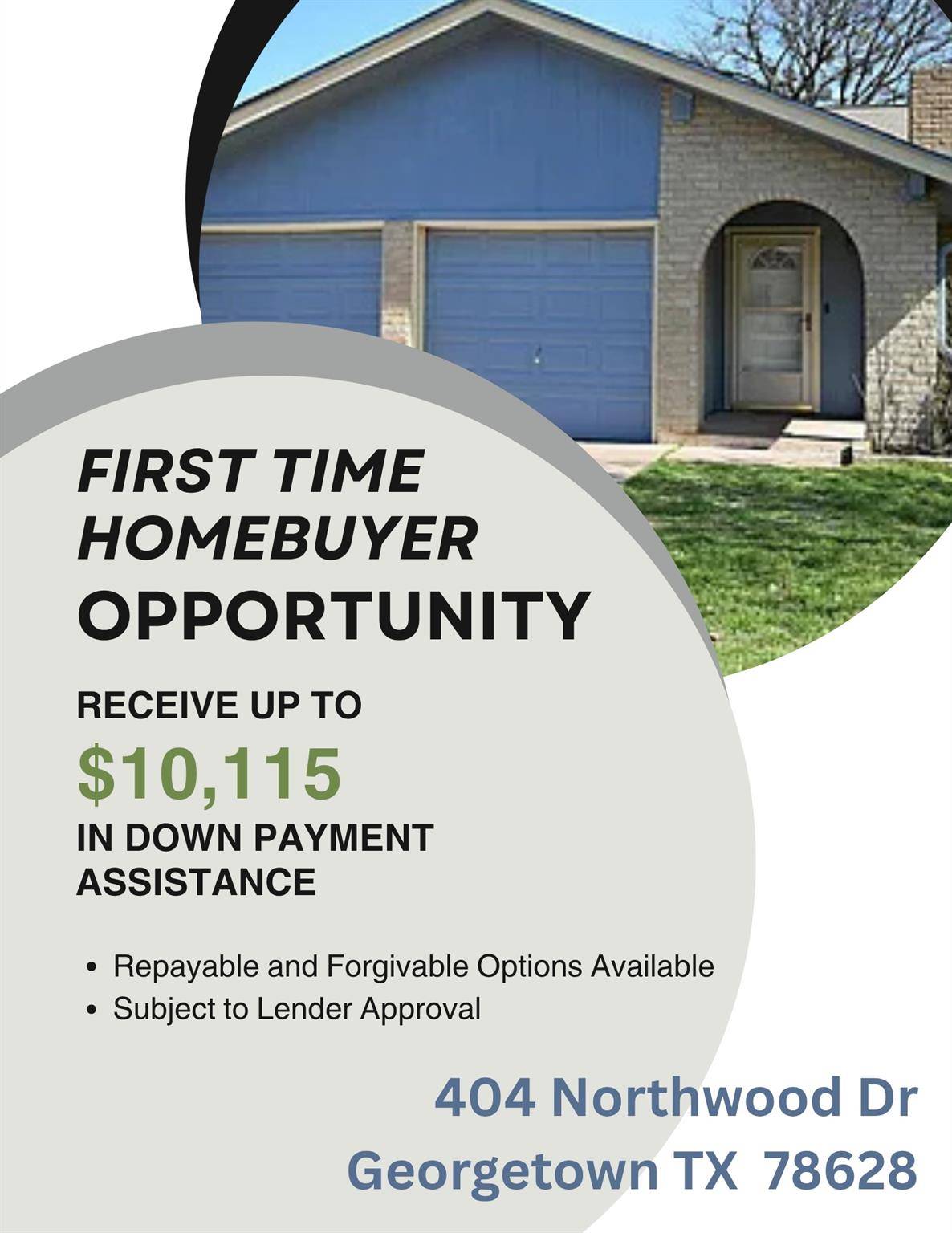 404 Northwood DR, Georgetown, TX 78628