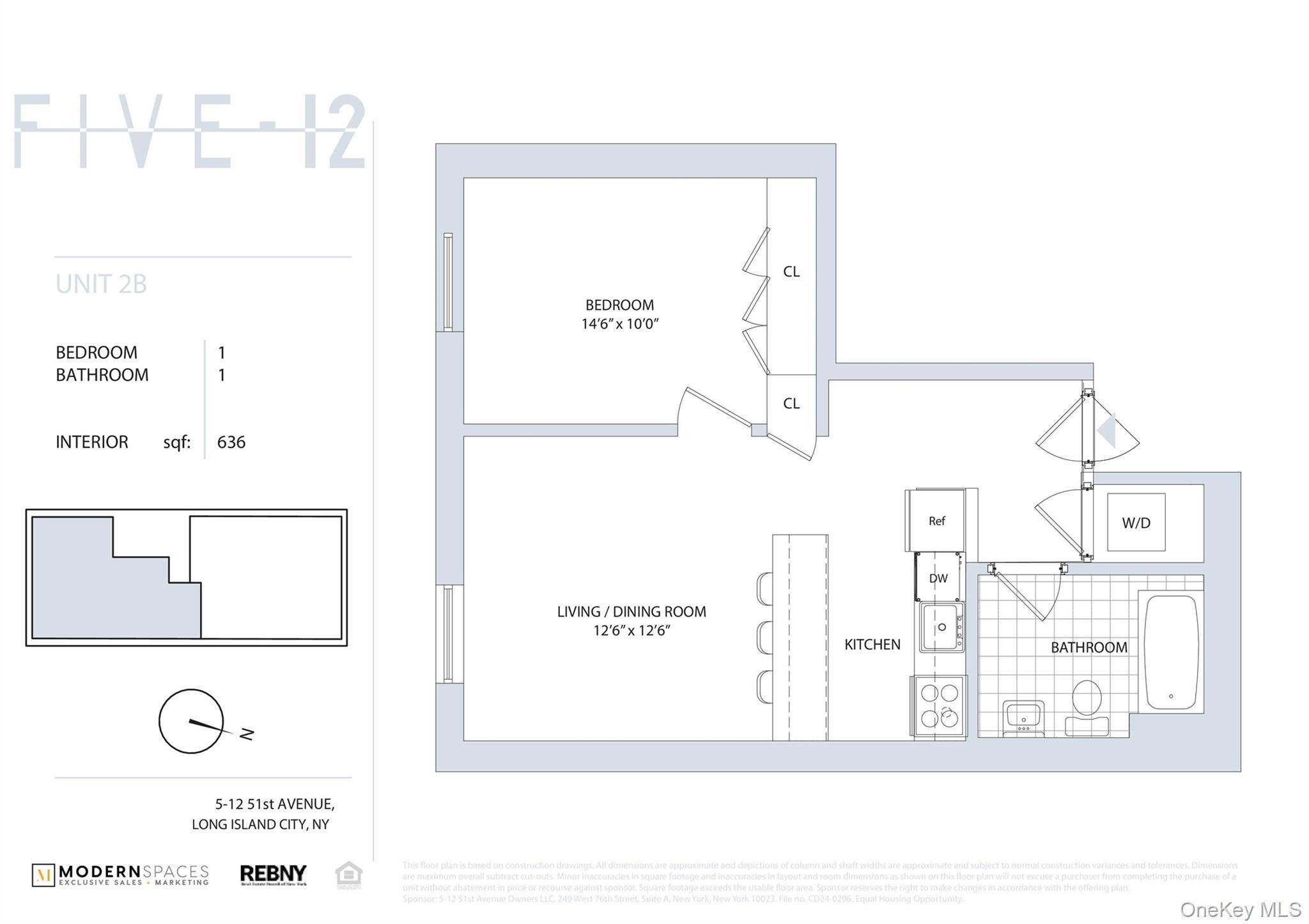 5-12 51st AVE #2-B, Long Island City, NY 11101