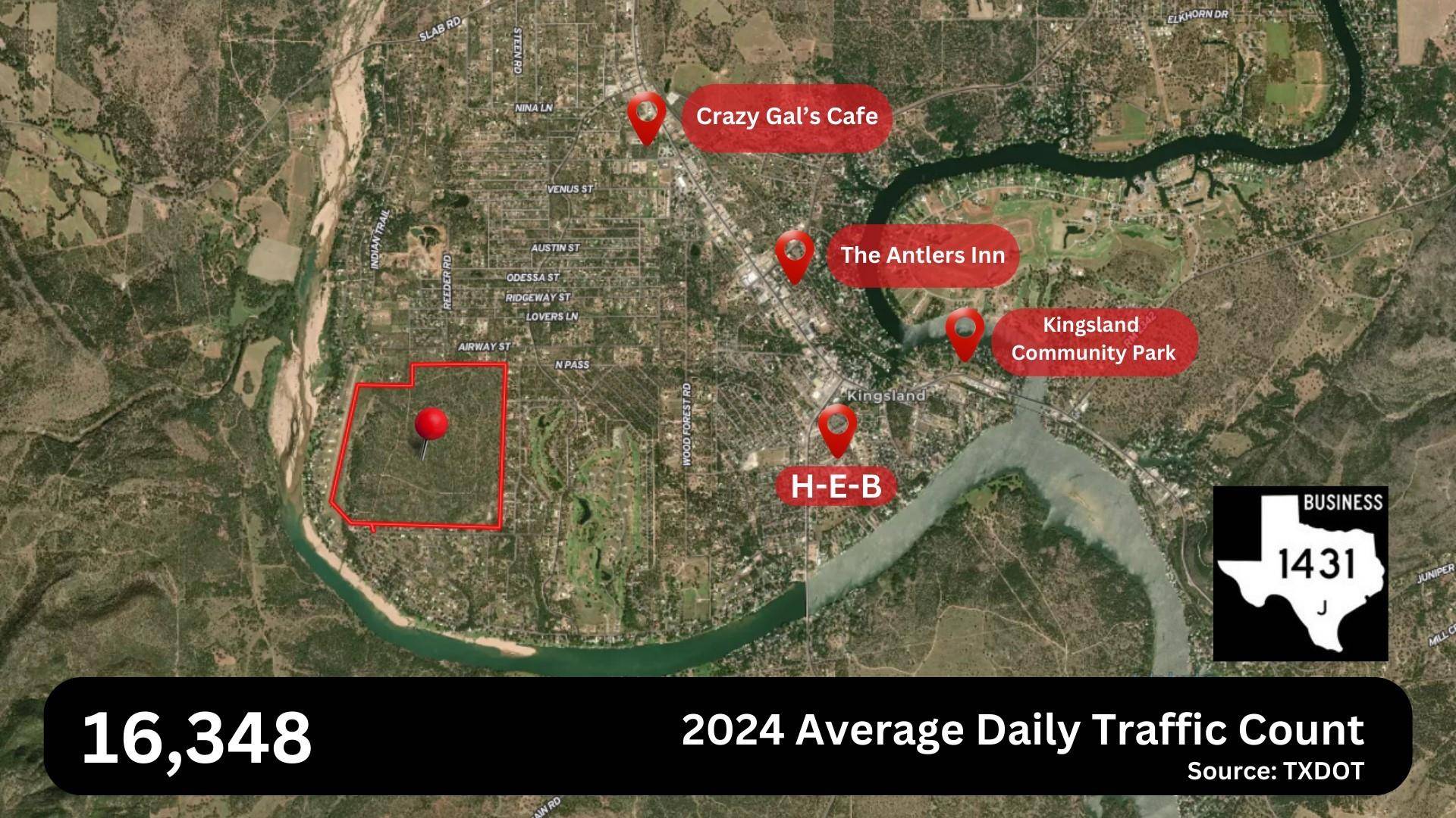 000 Hermosa DR, Kingsland, TX 78639