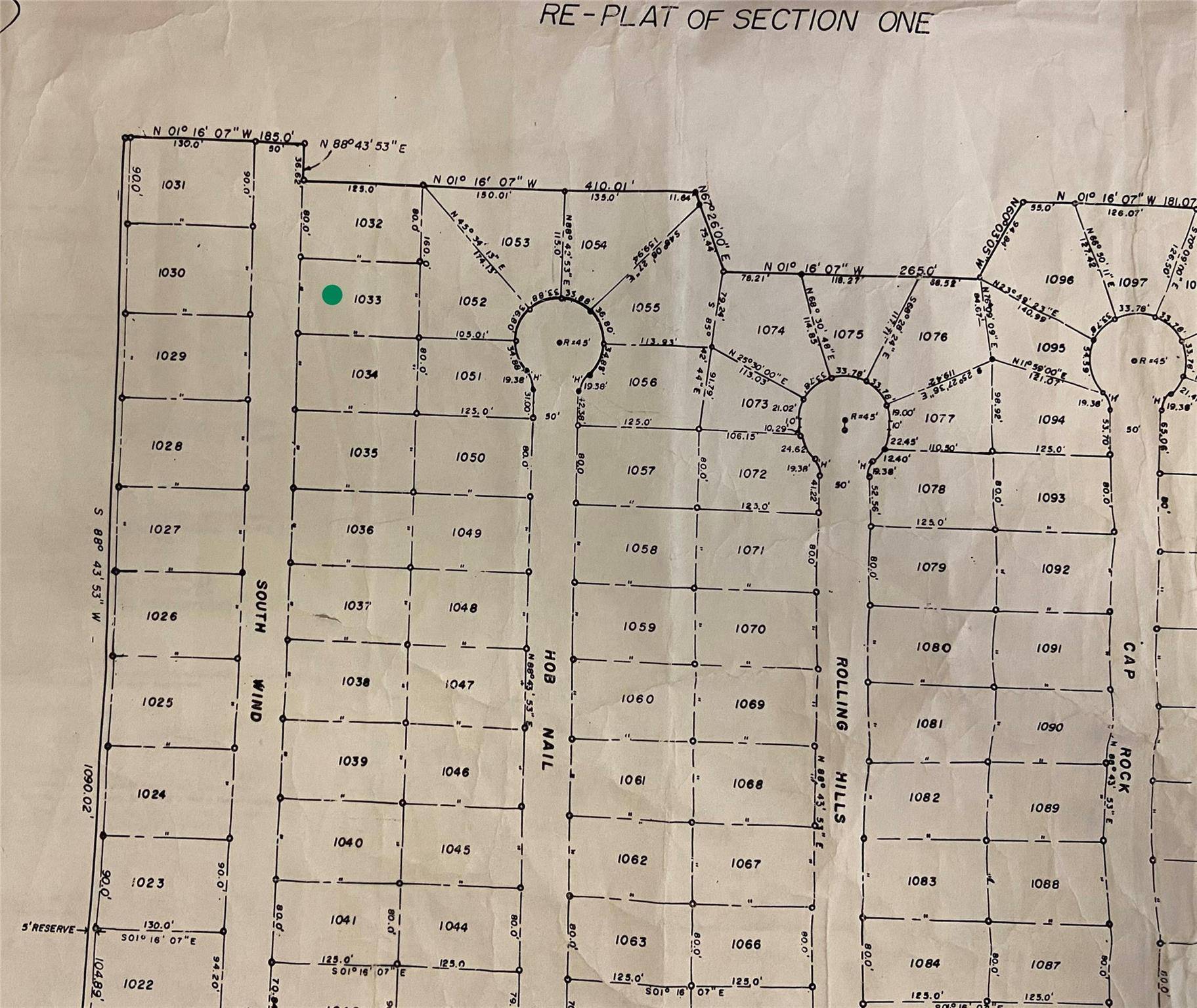 Lot 1033 South Wind, Horseshoe Bay, TX 78657