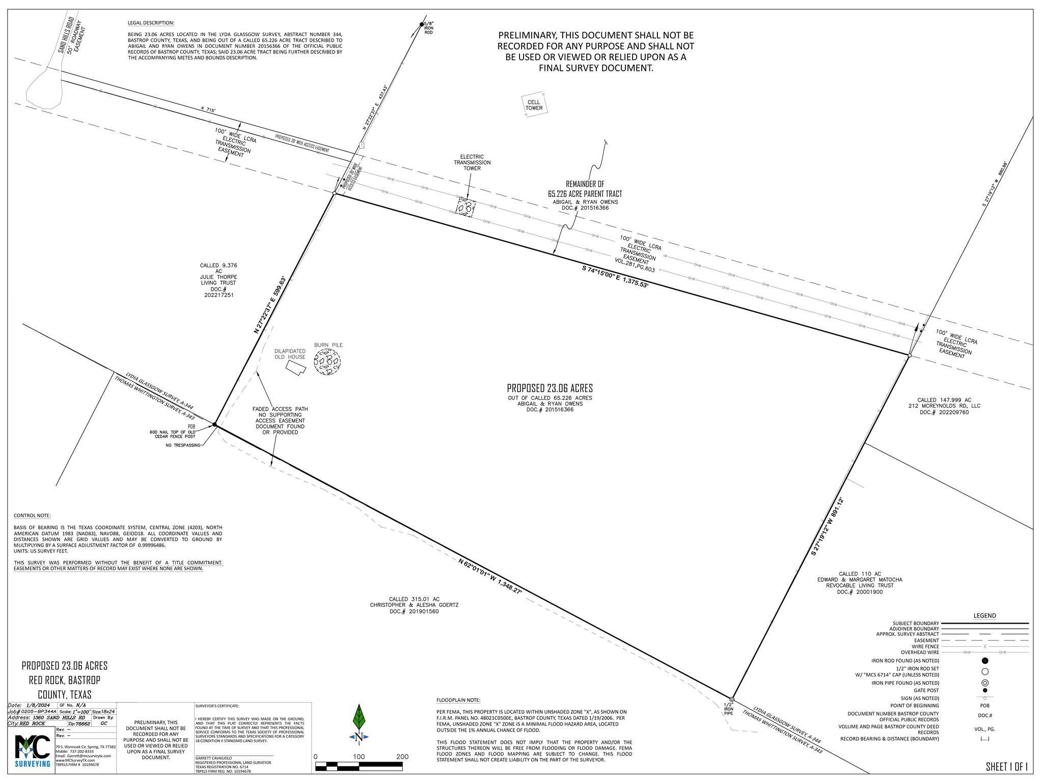 1360 Sand Hills RD #A, Red Rock, TX 78662