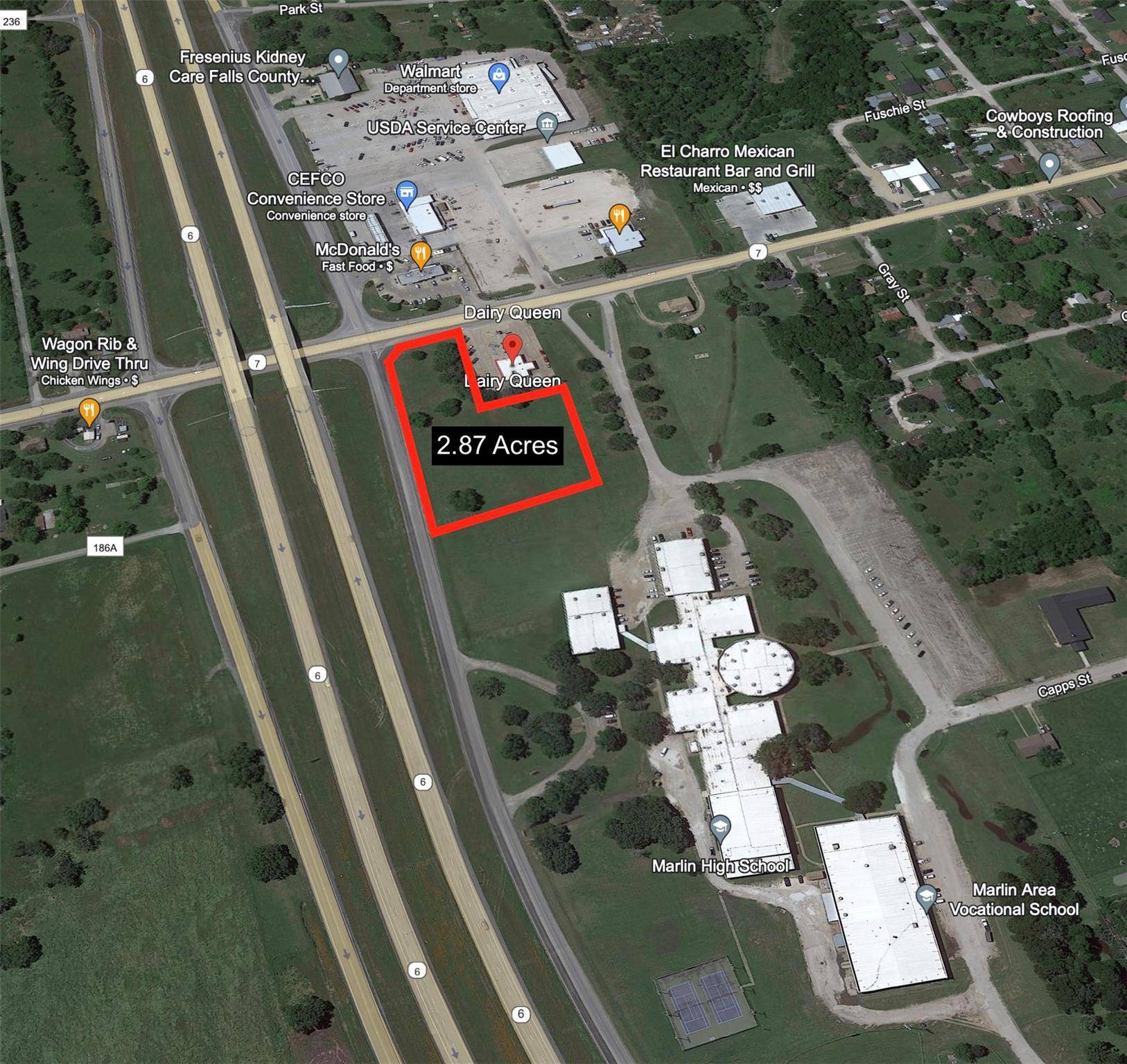 HWY 6 Tx-6 HWY, Marlin, TX 76661