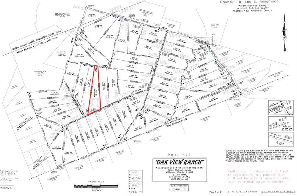 1136 Oak View LN #LOT 34, Thrall, TX 76578