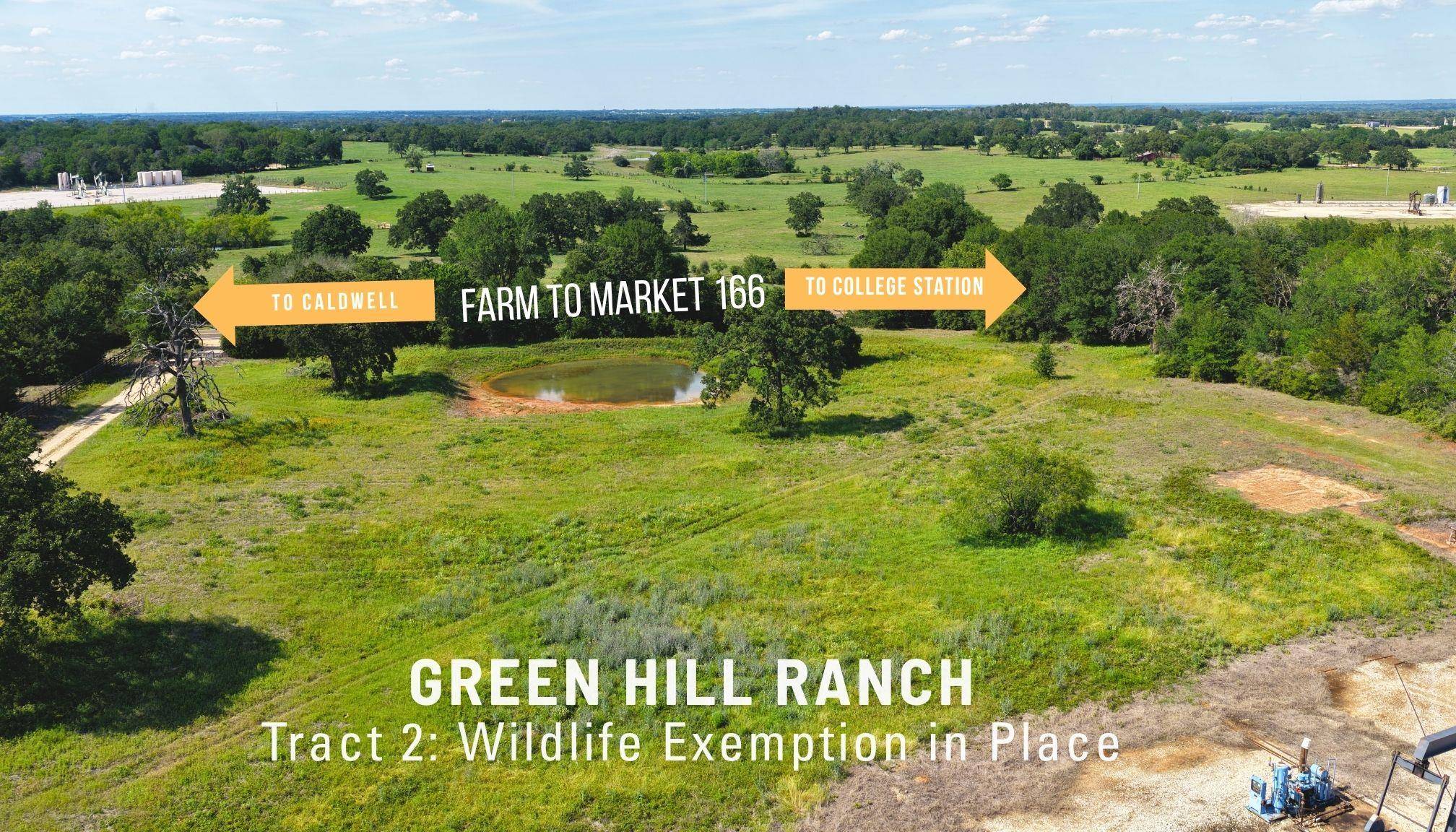(Tract 2) Green Hill Road (+/-10.2 acres), Caldwell, TX 77836