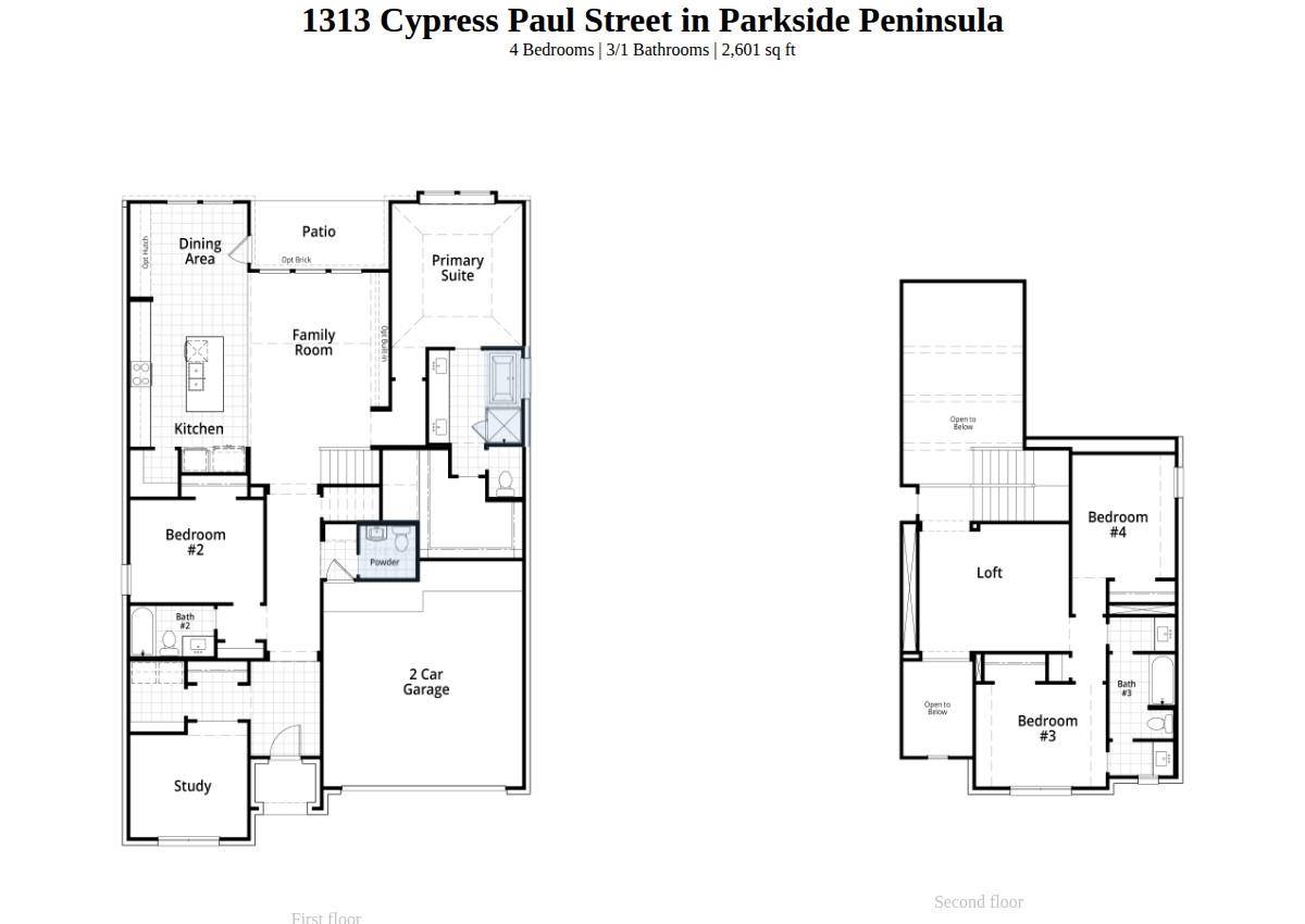 1313 Cypress Paul ST, Georgetown, TX 78628