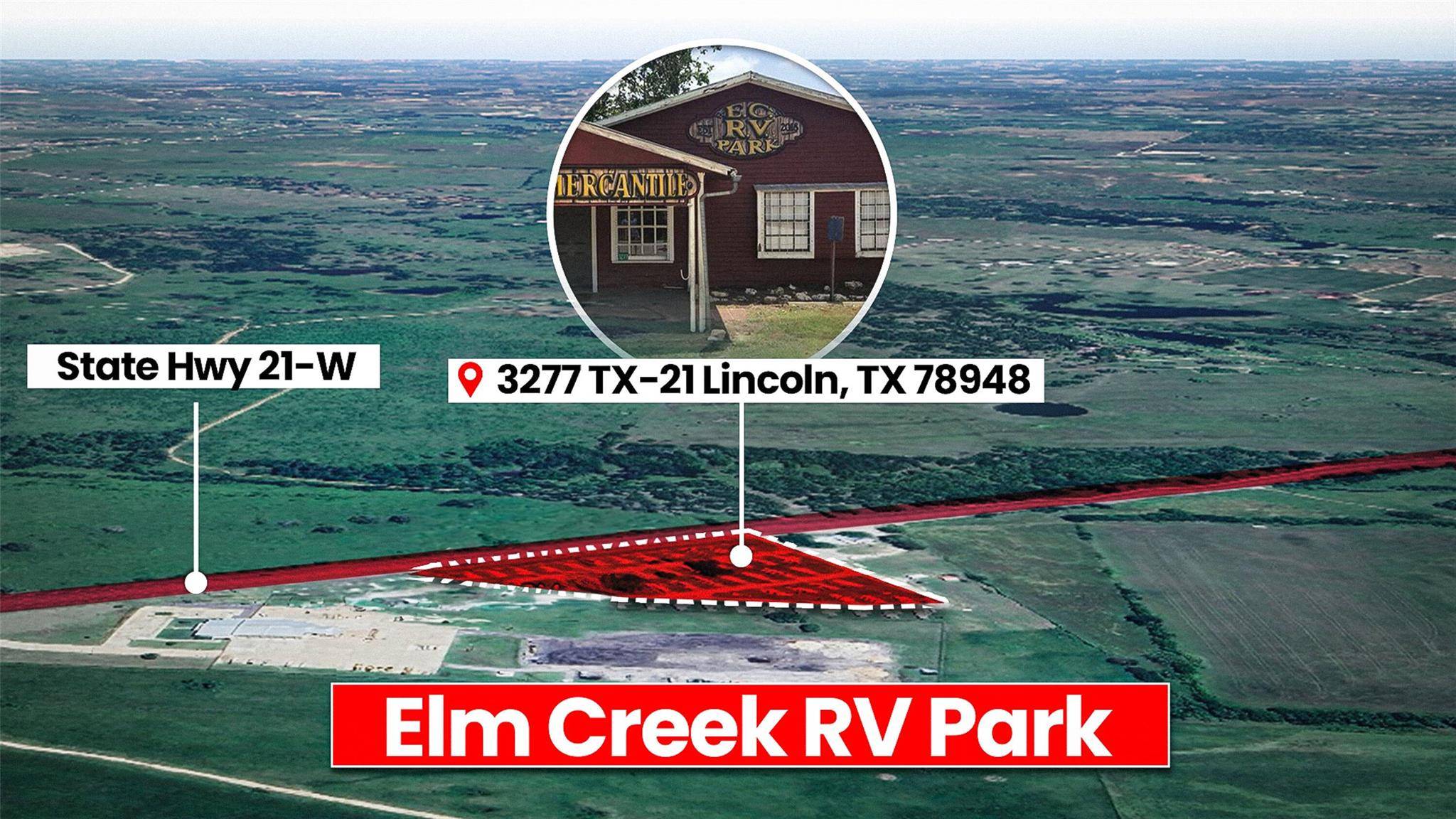 3277 W Highway 21 HWY, Lincoln, TX 78948