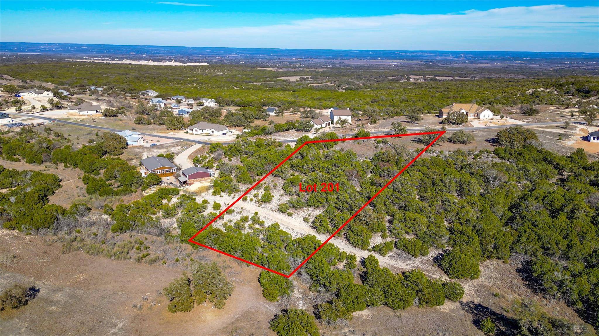 Lot 201 Cedar Mountain DR, Marble Falls, TX 78654
