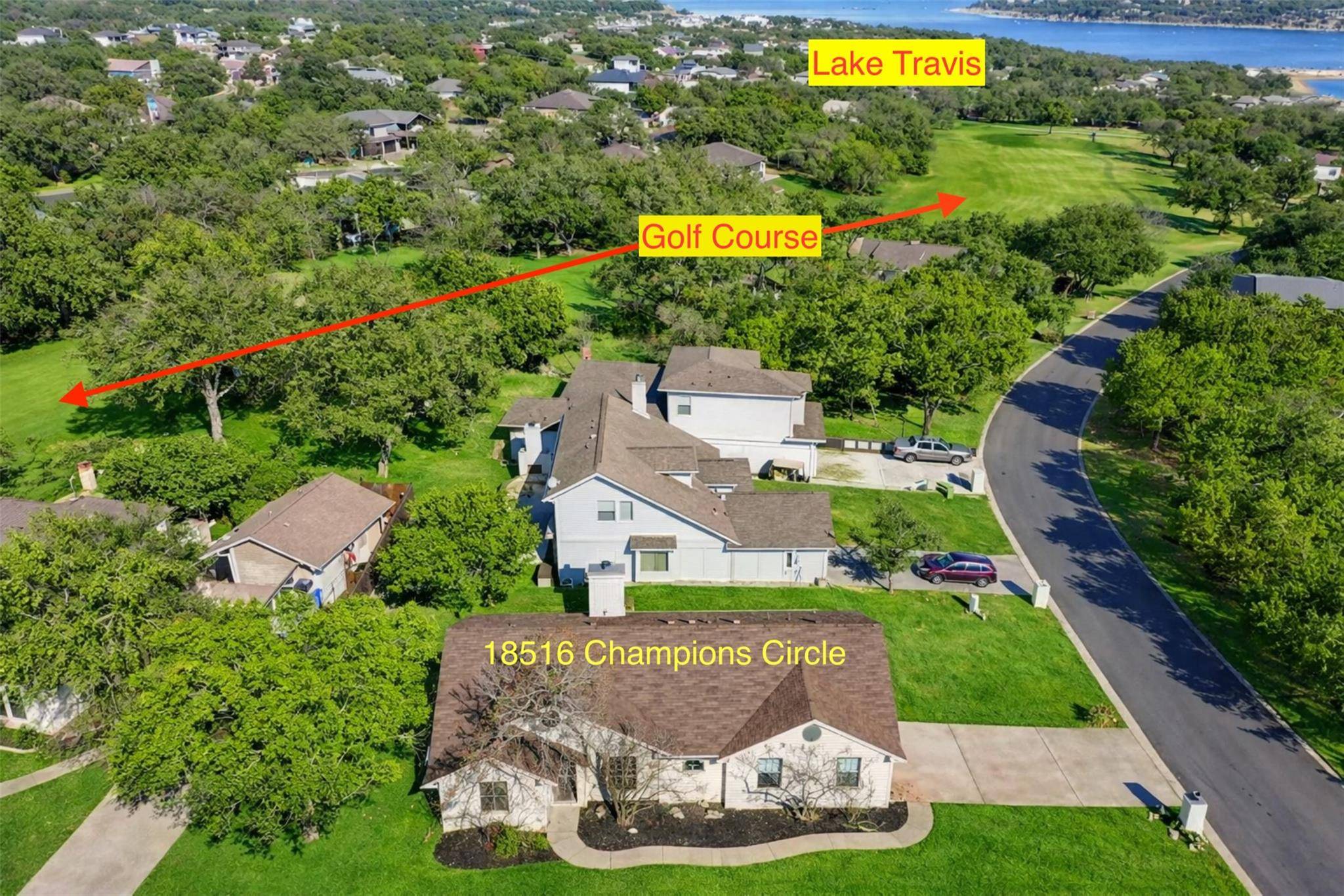 18516 Champions CIR, Point Venture, TX 78645
