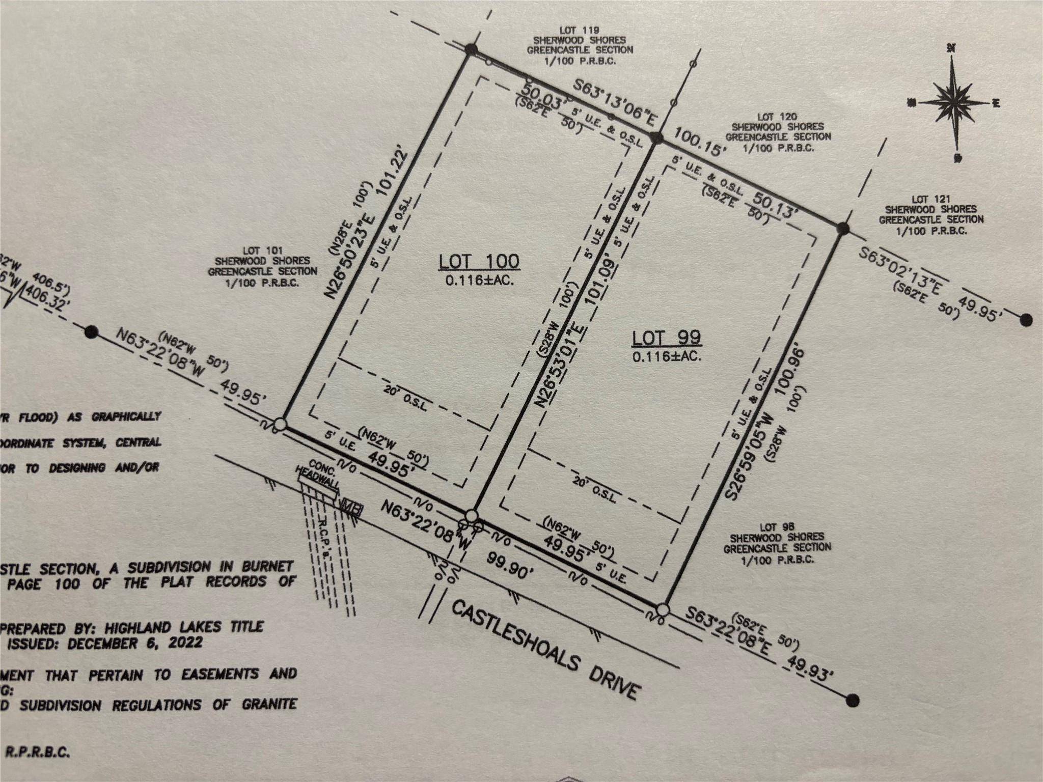 0 Castleshoals DR, Granite Shoals, TX 78654