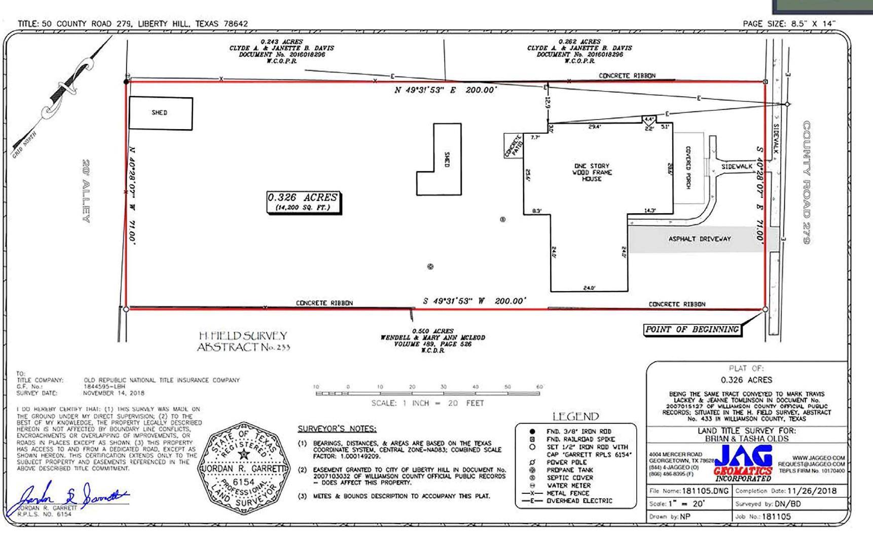 50 County Road 279 RD, Liberty Hill, TX 78642