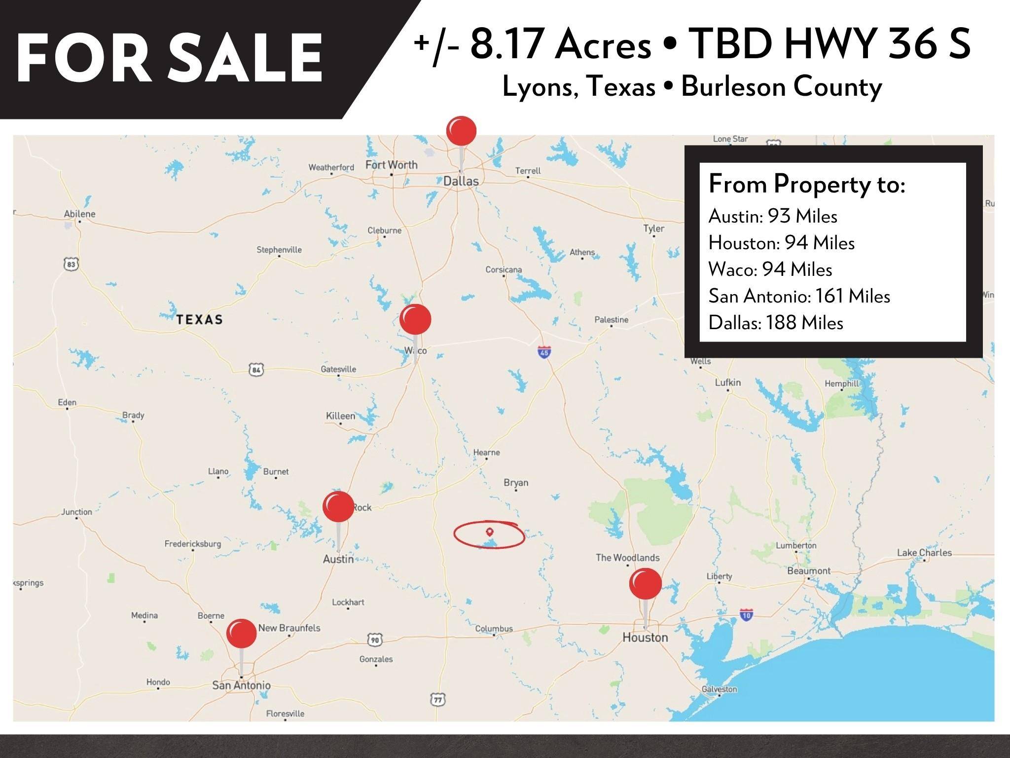 TBD HWY 36 S, Somerville, TX 77863
