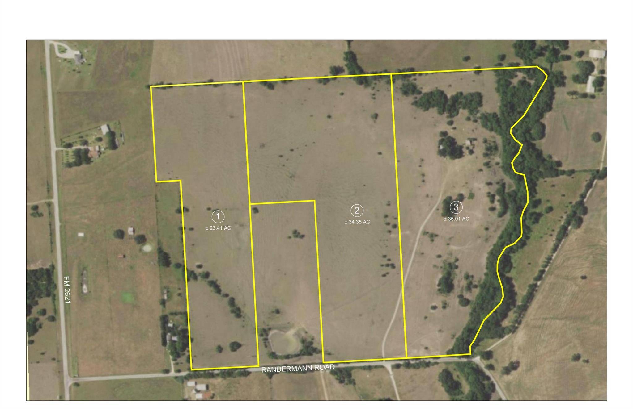 TRACT 3 Randermann Rd RD, Brenham, TX 77833