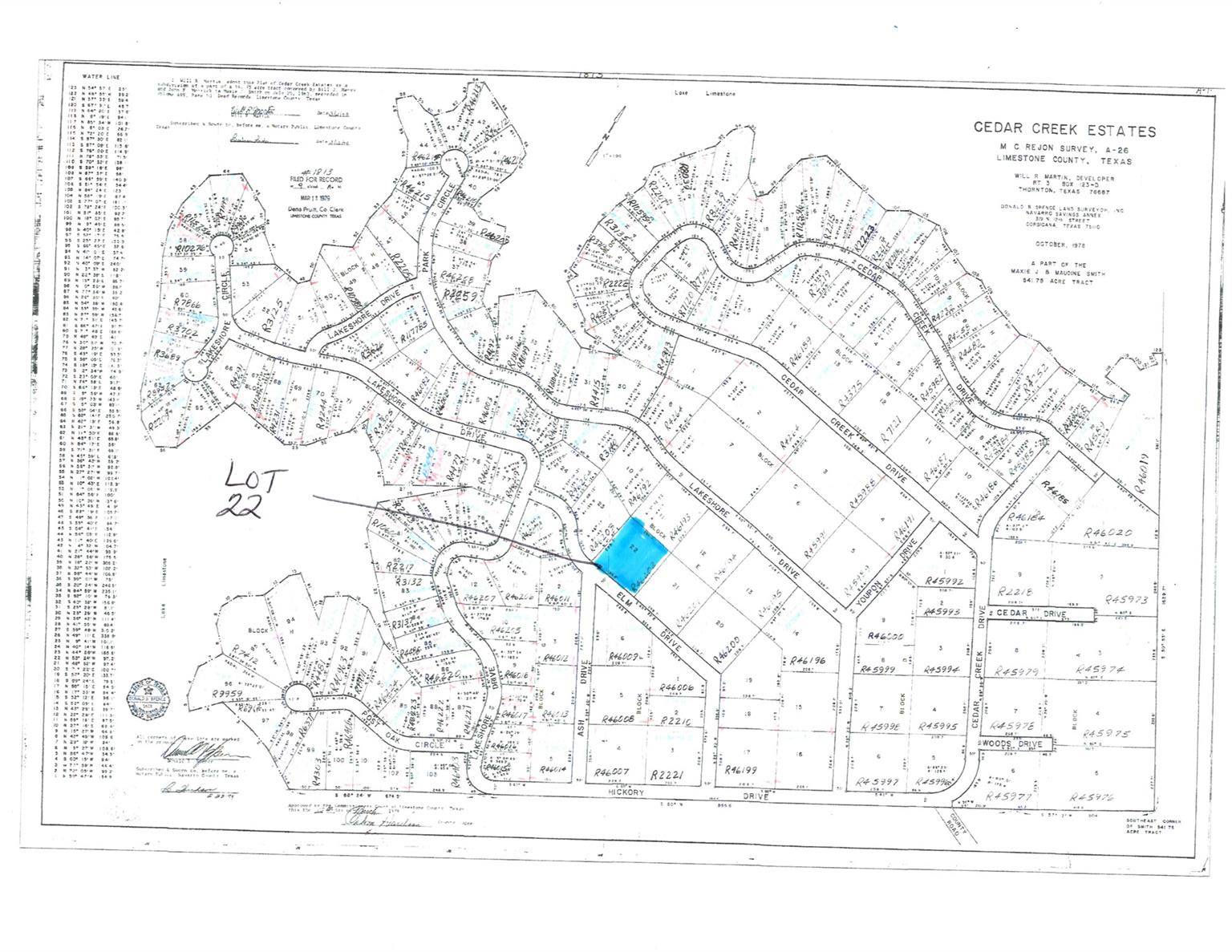 Lot 22 LCR 910 DR, Jewett, TX 75846