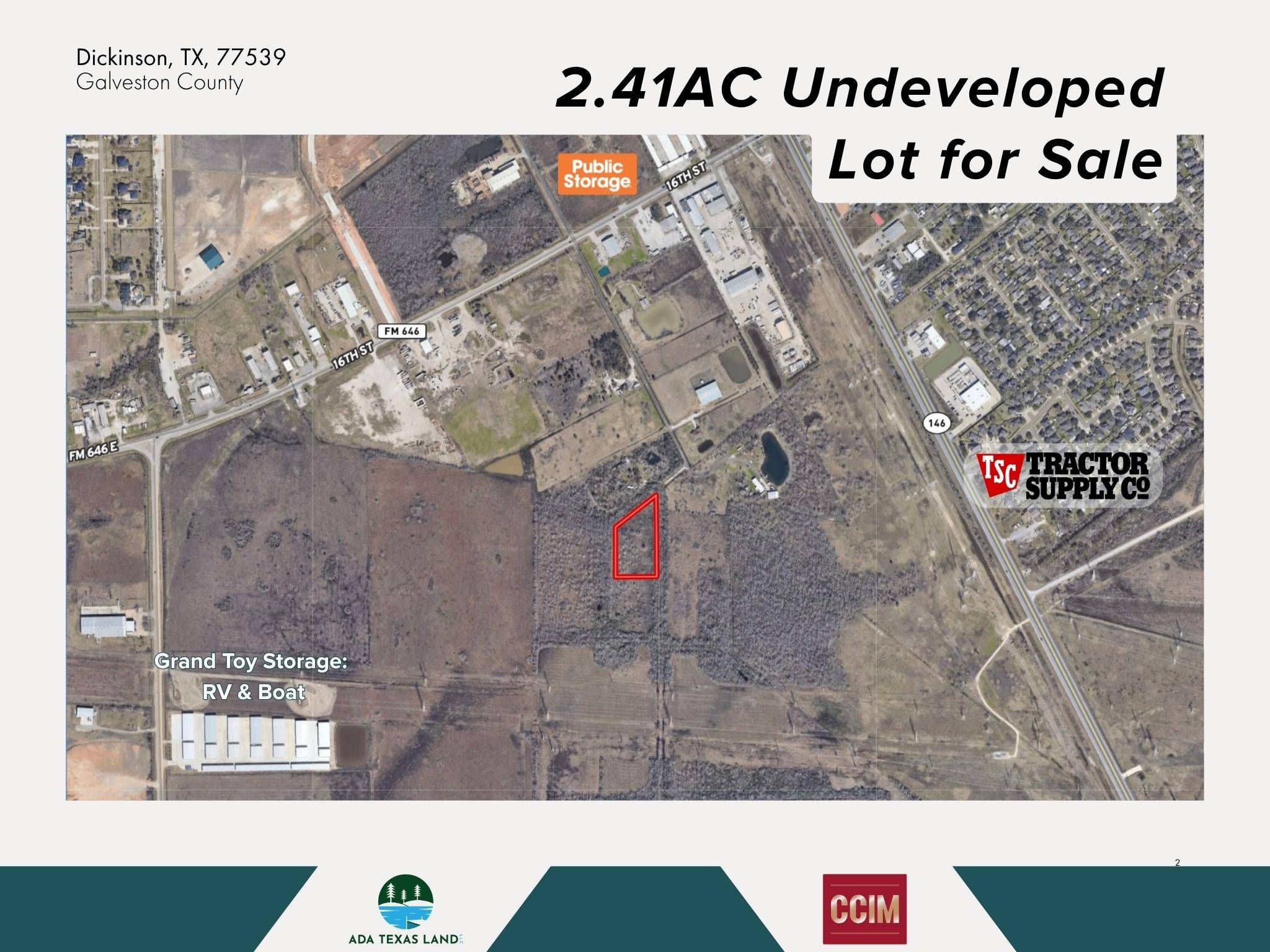 TBD 2.408AC NO ROAD RD, Dickinson, TX 77539