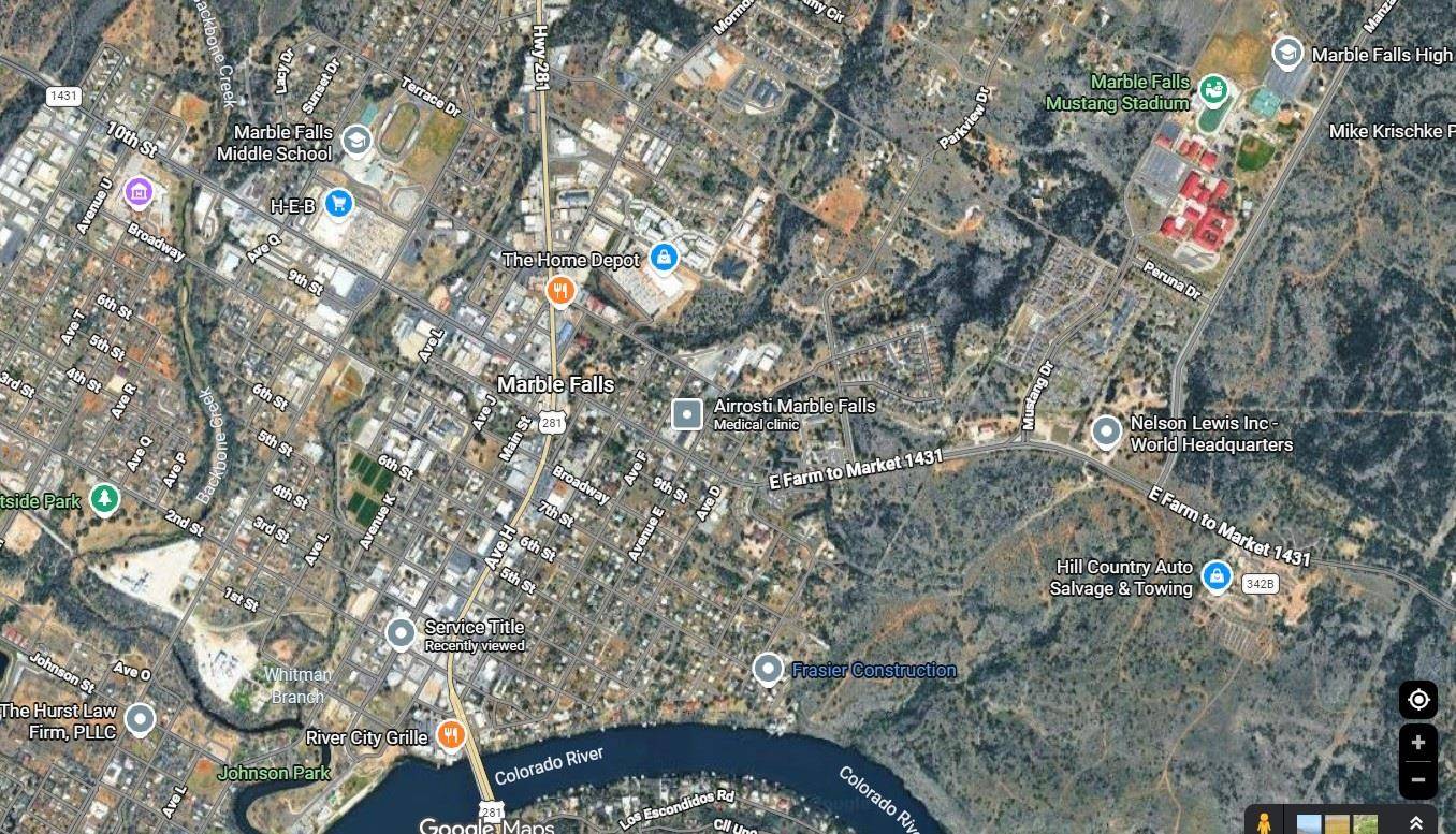 Lot 7 - 8 Avenue E Ave, Marble Falls, TX 78654