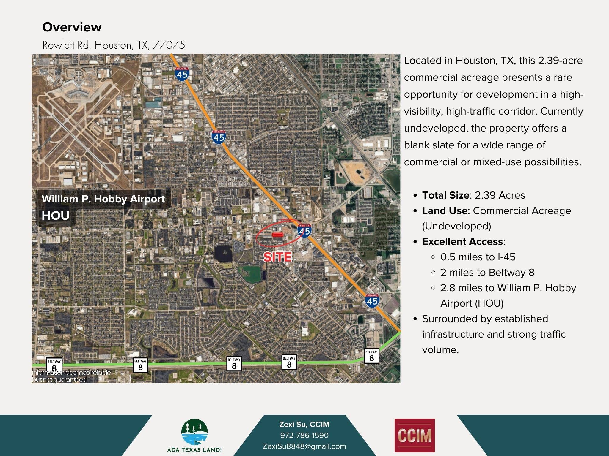TBD Rowlett RD, Houston, TX 77075